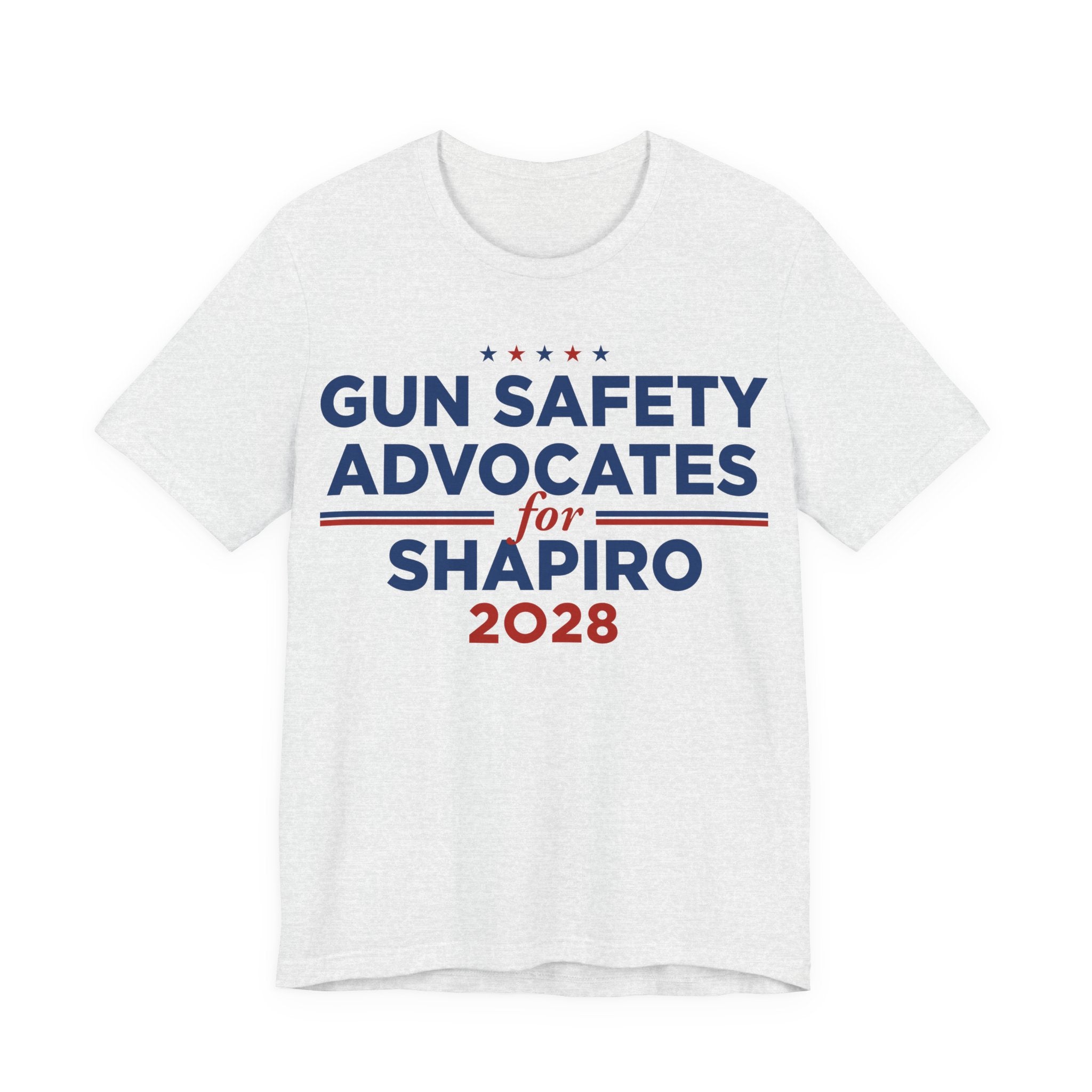 Gun Safety Advocates for Josh Shapiro for President Campaign T-Shirt 2028