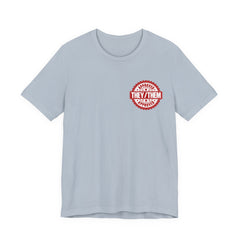 They/Them Approved Stamp T-Shirt | Bella+Canvas 3001 Pronoun Graphic Tee