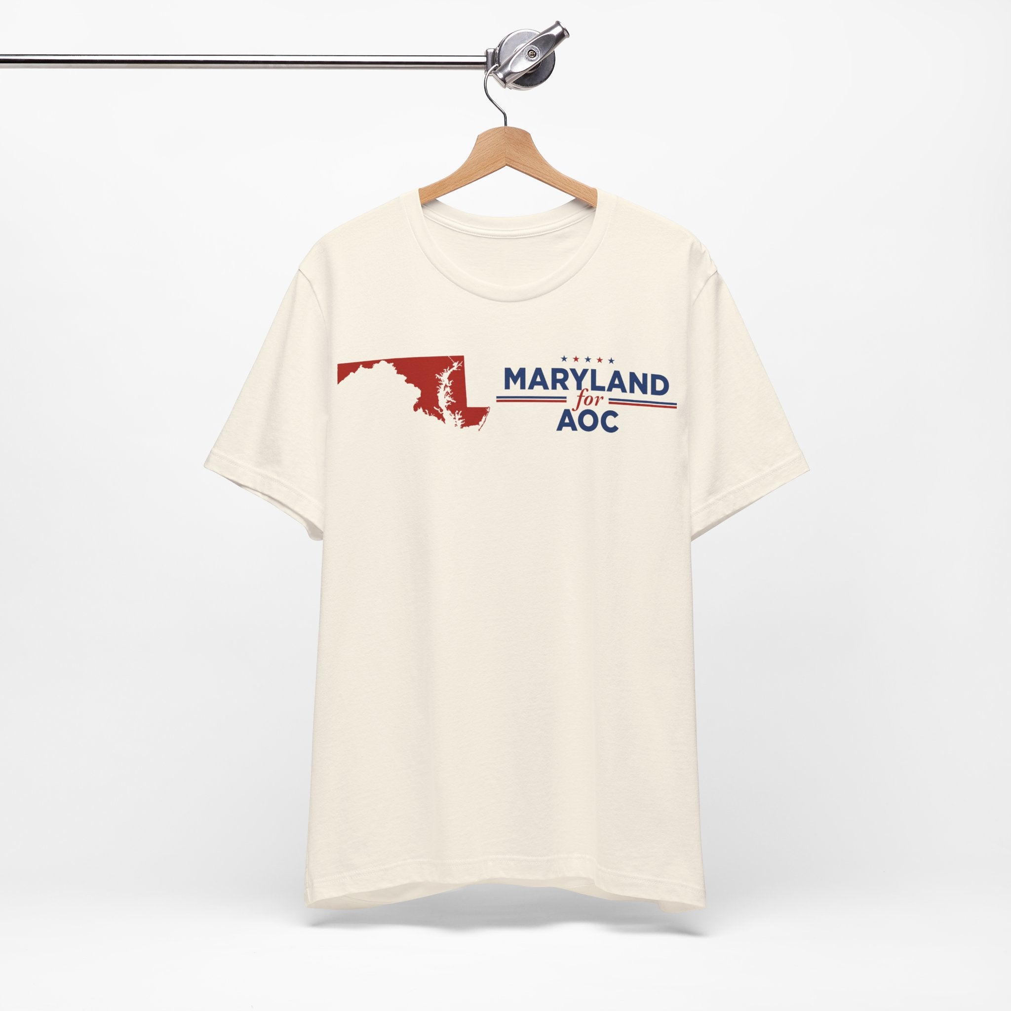 Maryland for AOC for President Campaign T-Shirt 2028
