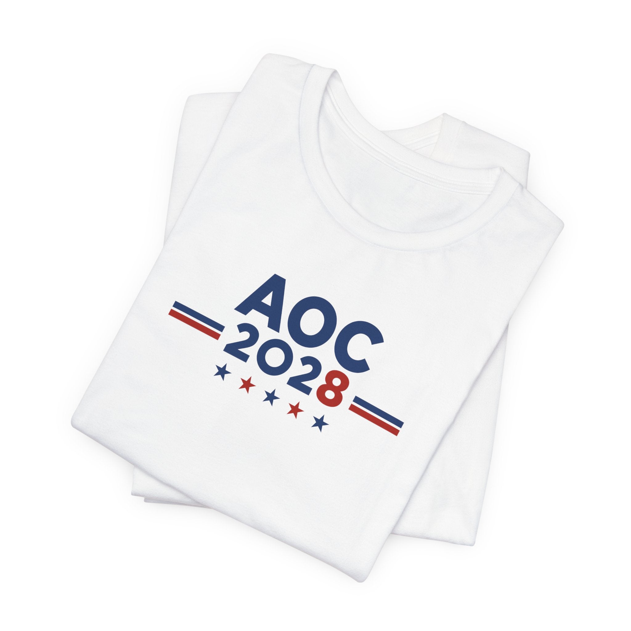 Alexandria Ocasio-Cortez AOC 2028 for President Campaign T-Shirt