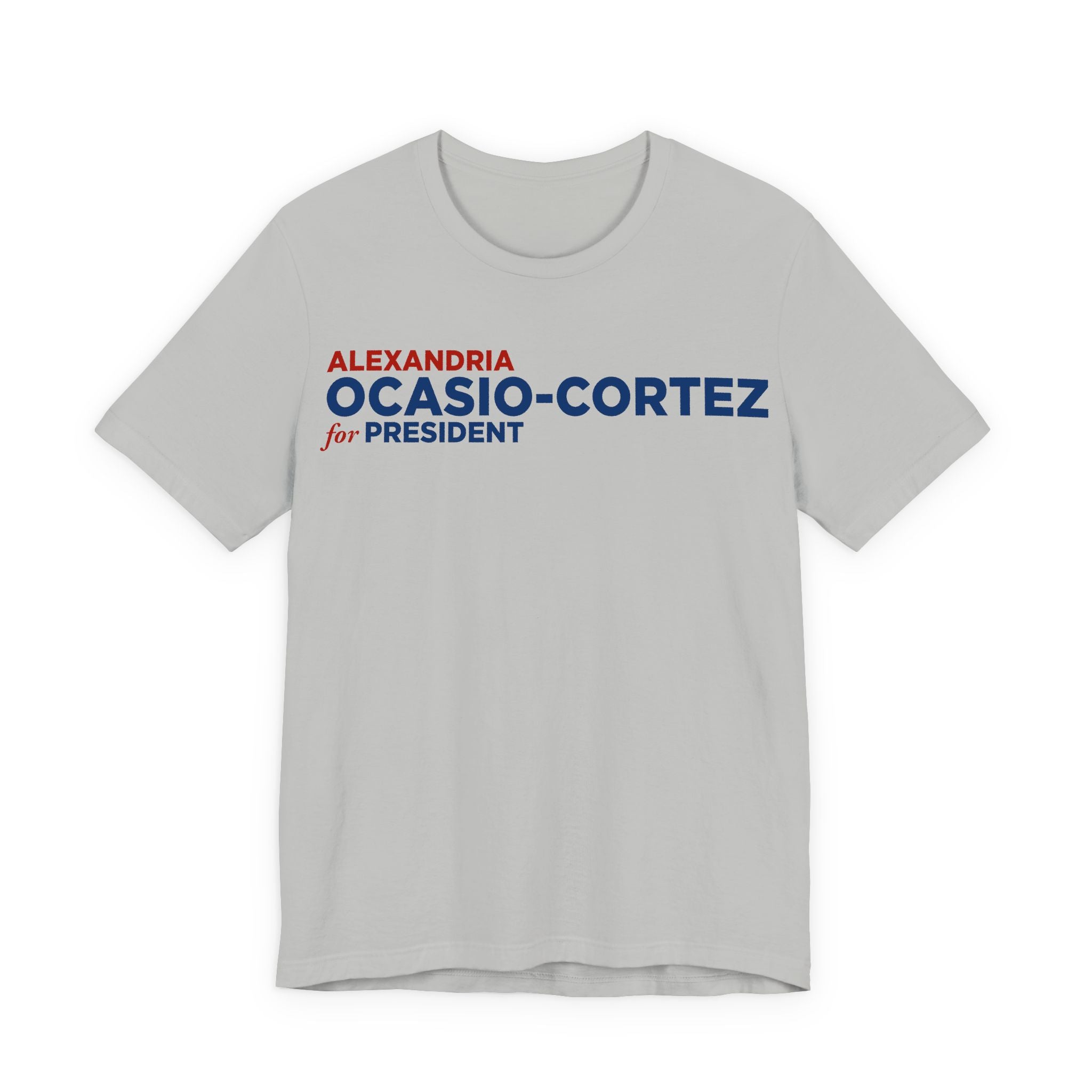 Alexandria Ocasio-Cortez AOC for President Campaign T-Shirt 2028