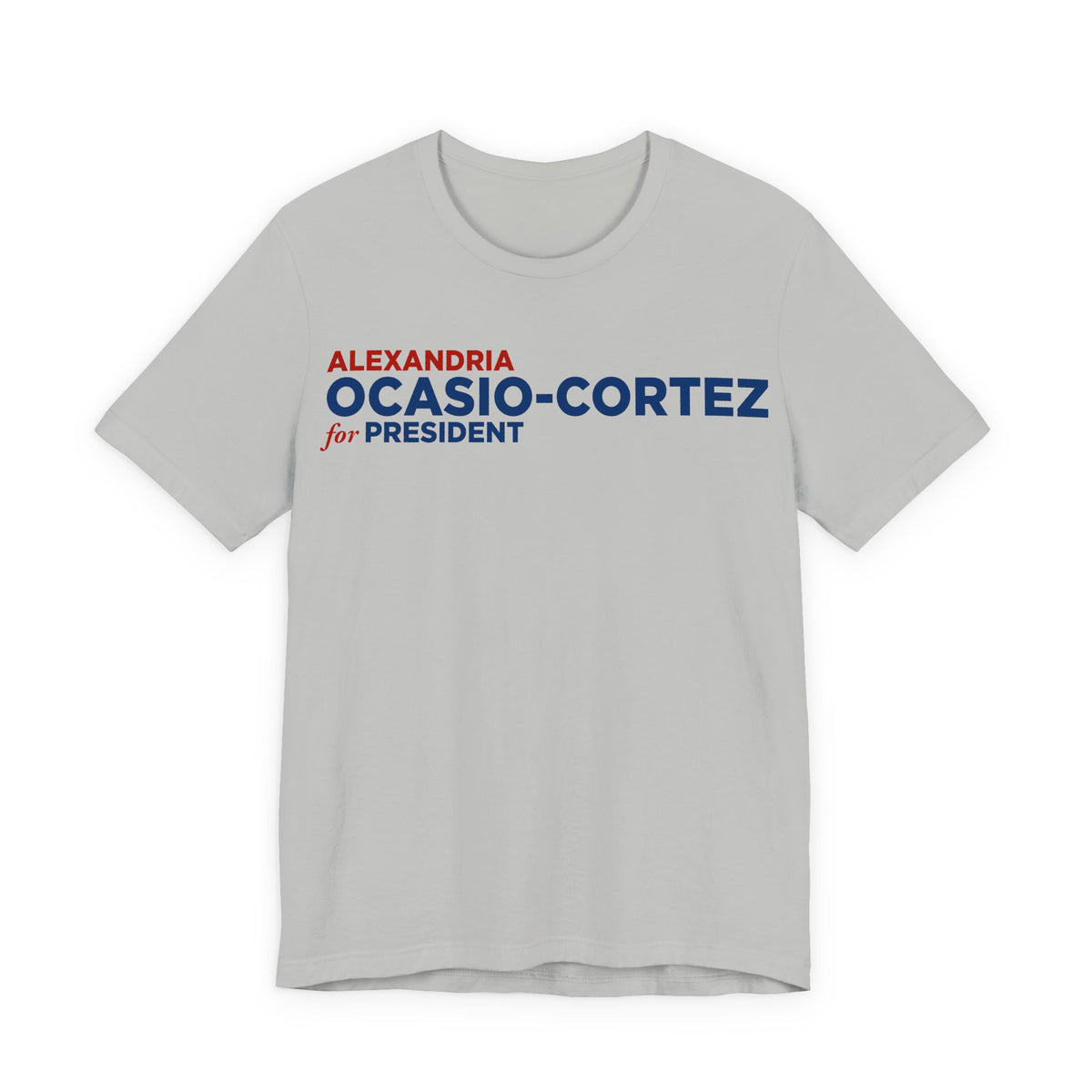 Alexandria Ocasio-Cortez AOC for President Campaign T-Shirt 2028