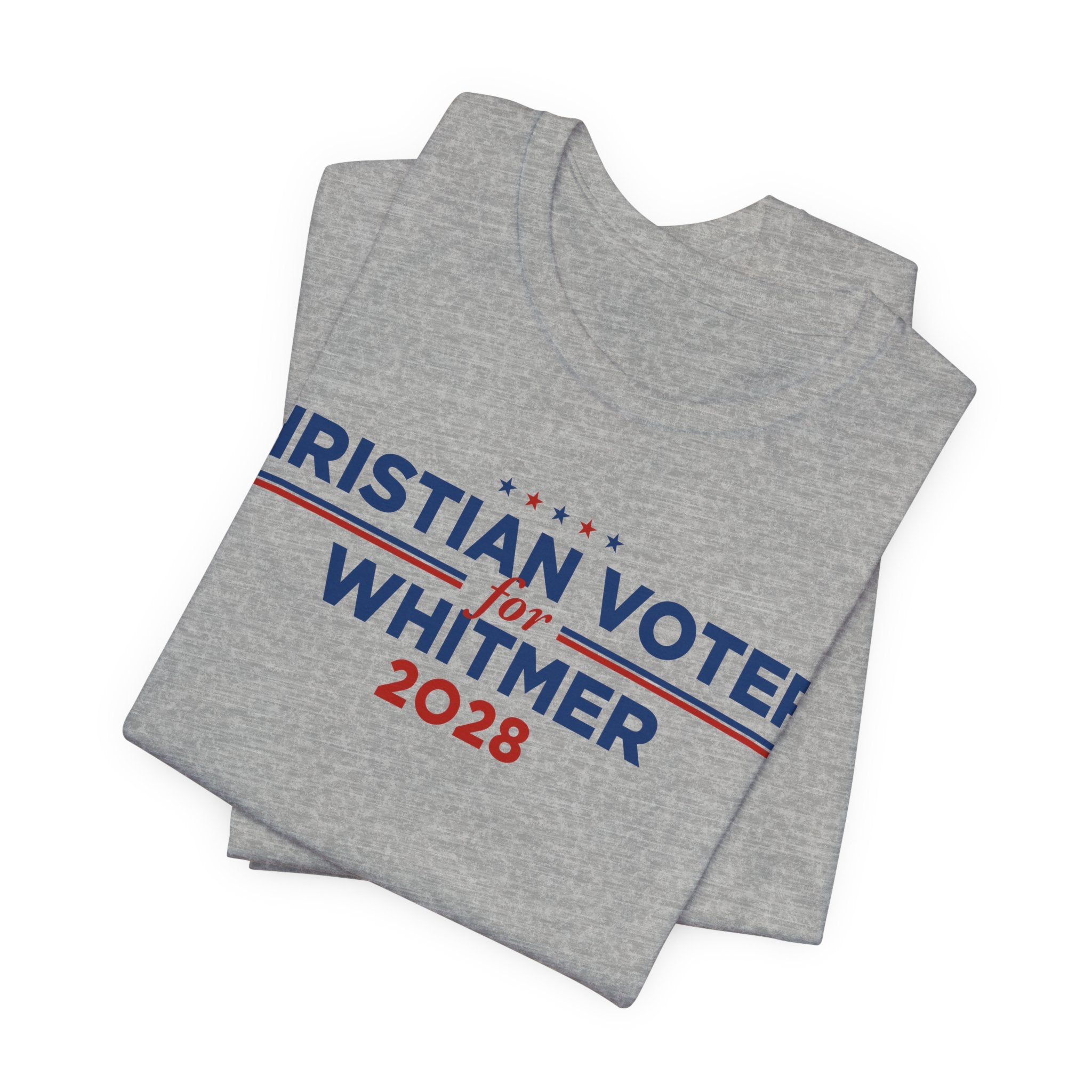 Christian Voters for Gretchen Whitmer for President Campaign T-Shirt 2028