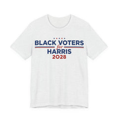 Black Voters for Kamala Harris Campaign T-Shirt for President 2028