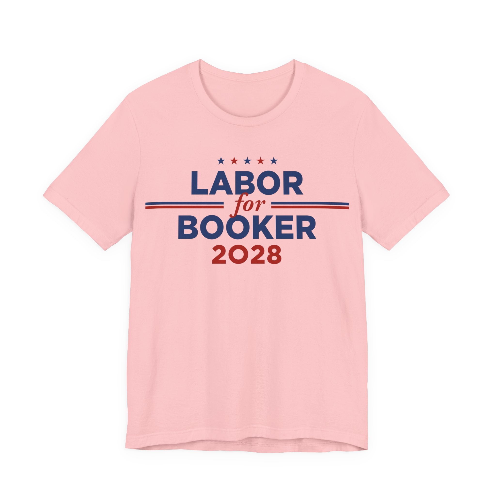 Labor for Cory Booker for President Campaign T-Shirt 2028