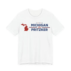 Michigan for J.B. Pritzker for President Campaign T-Shirt 2028