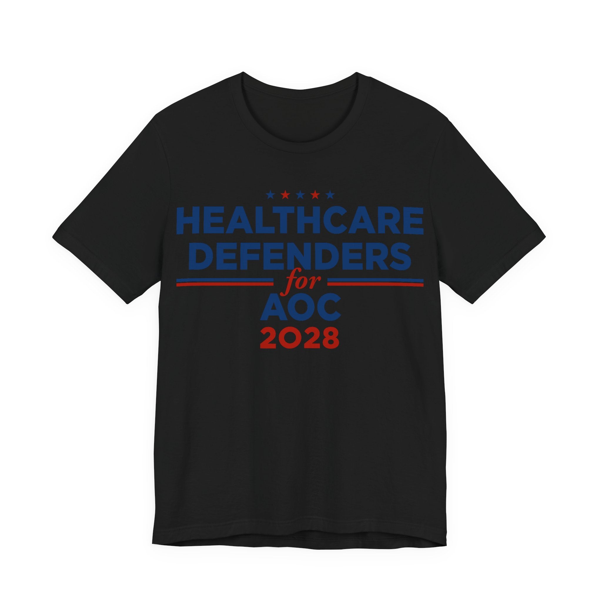 Healthcare Defenders for AOC for President Campaign T-Shirt 2028