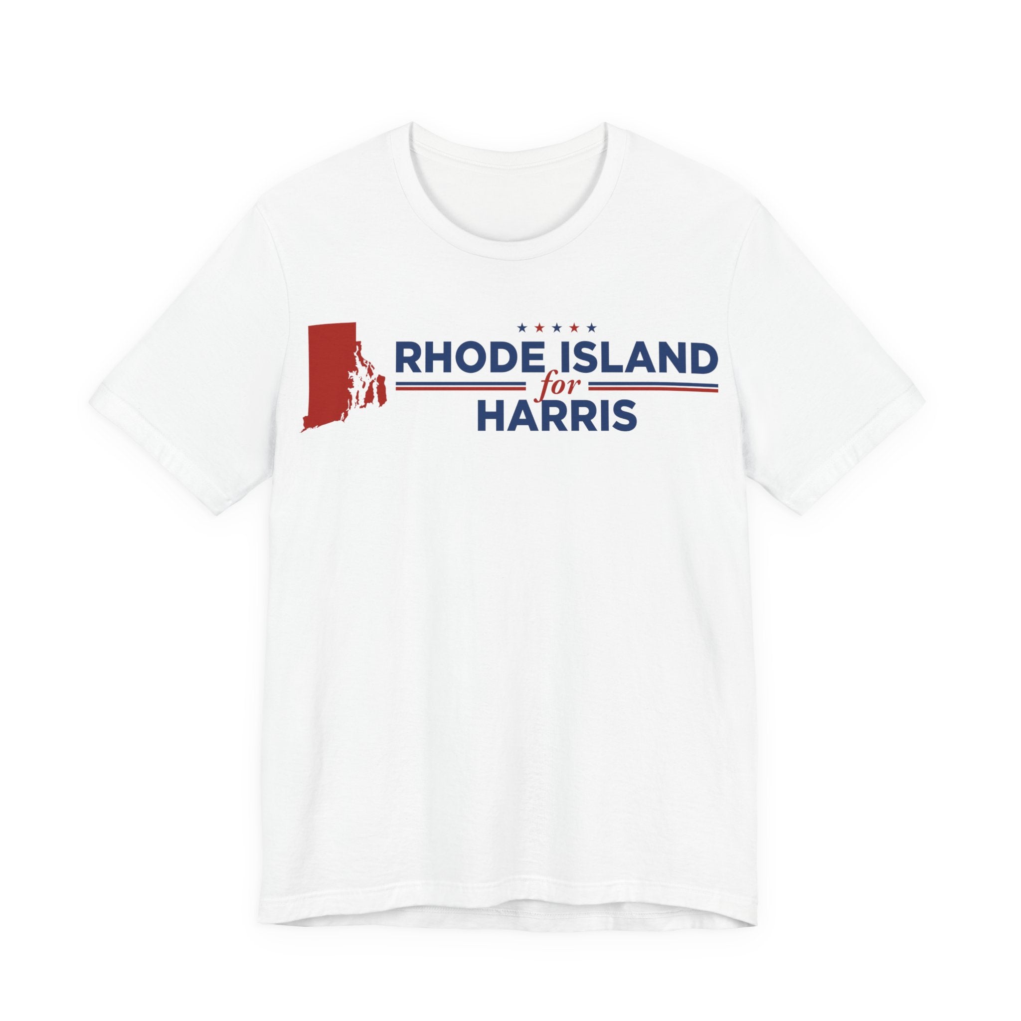 Rhode Island for Kamala Harris for President Campaign T-Shirt 2028