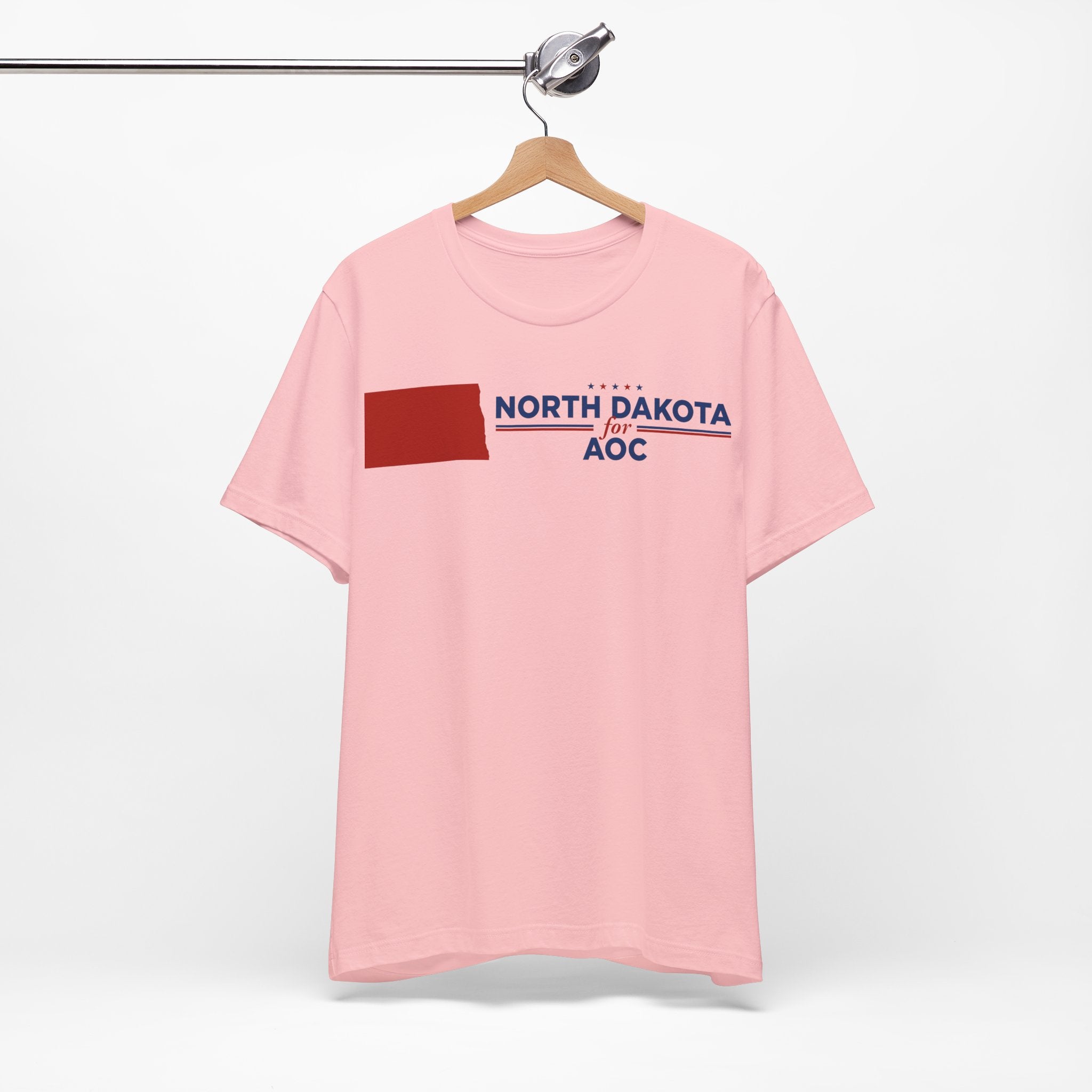 North Dakota for AOC for President Campaign T-Shirt 2028