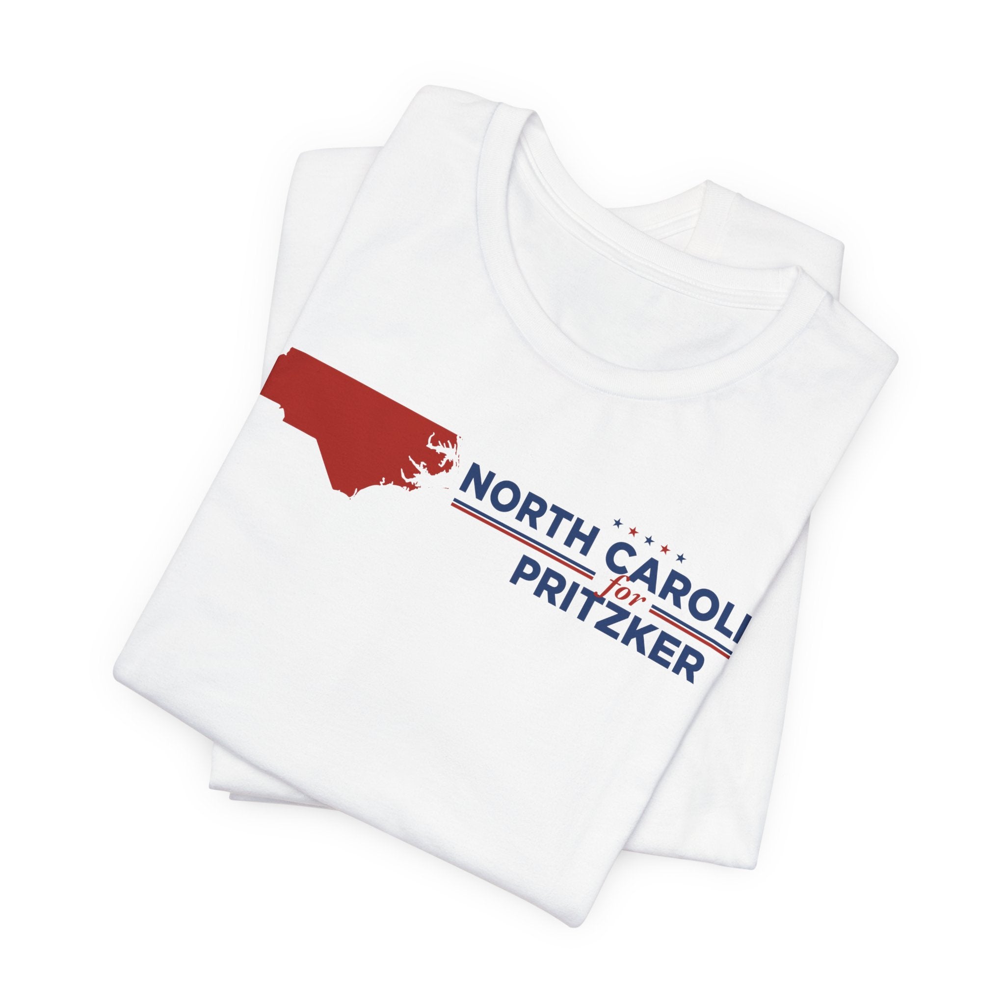 North Carolina for J.B. Pritzker for President Campaign T-Shirt 2028