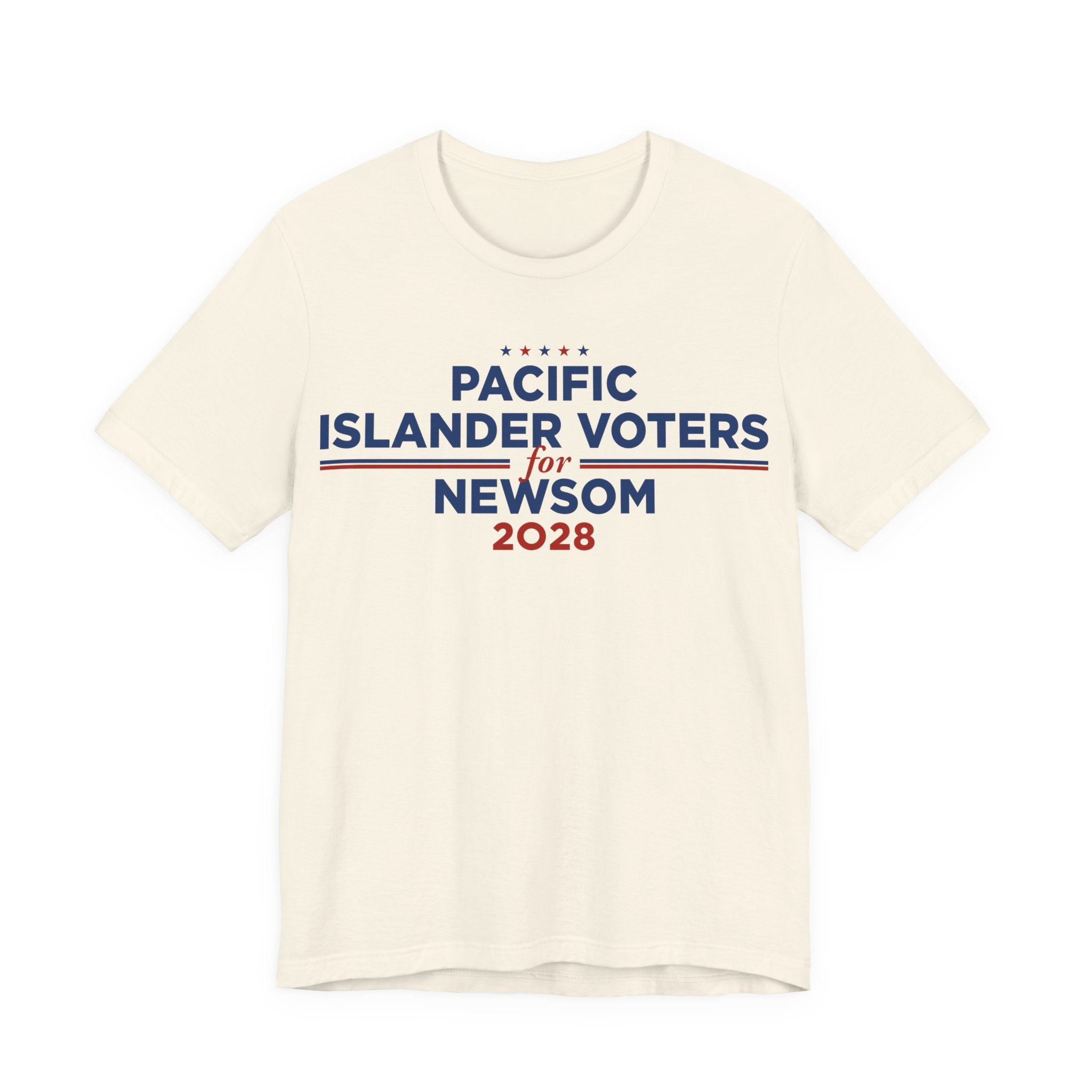 Pacific Islander Voters for Gavin Newsom for President Campaign T-Shirt 2028