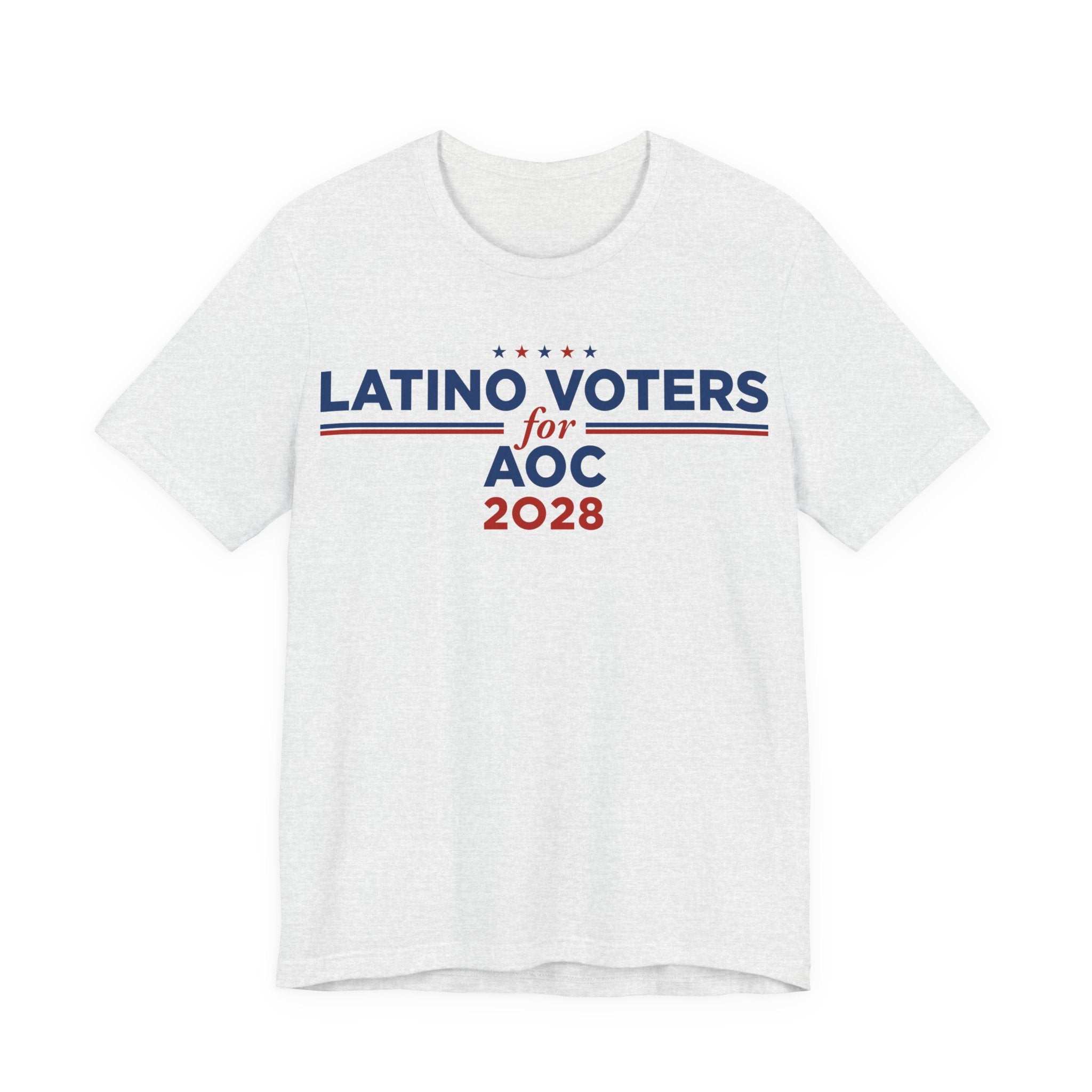 Latino Voters for AOC for President Campaign T-Shirt 2028