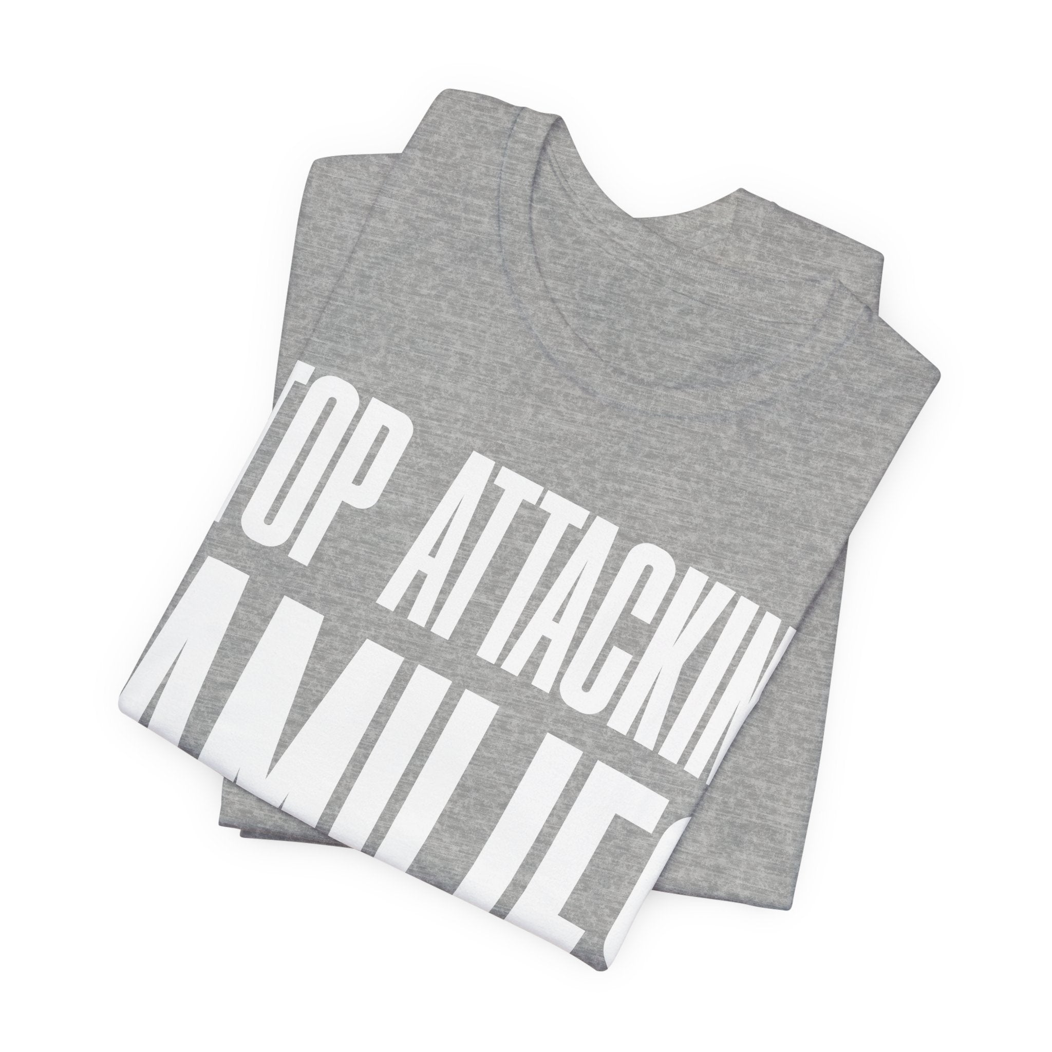 Stop Attacking Families T-Shirt | Protect Queer & Immigrant Families | LGBTQ+ & Immigration Rights Protest Tee