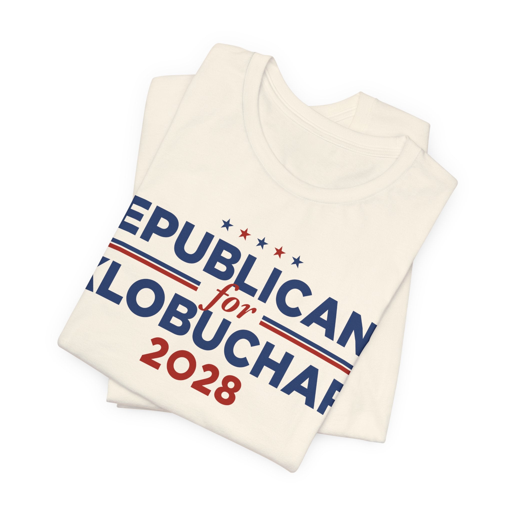 Republicans for Amy Klobuchar for President Campaign T-Shirt 2028
