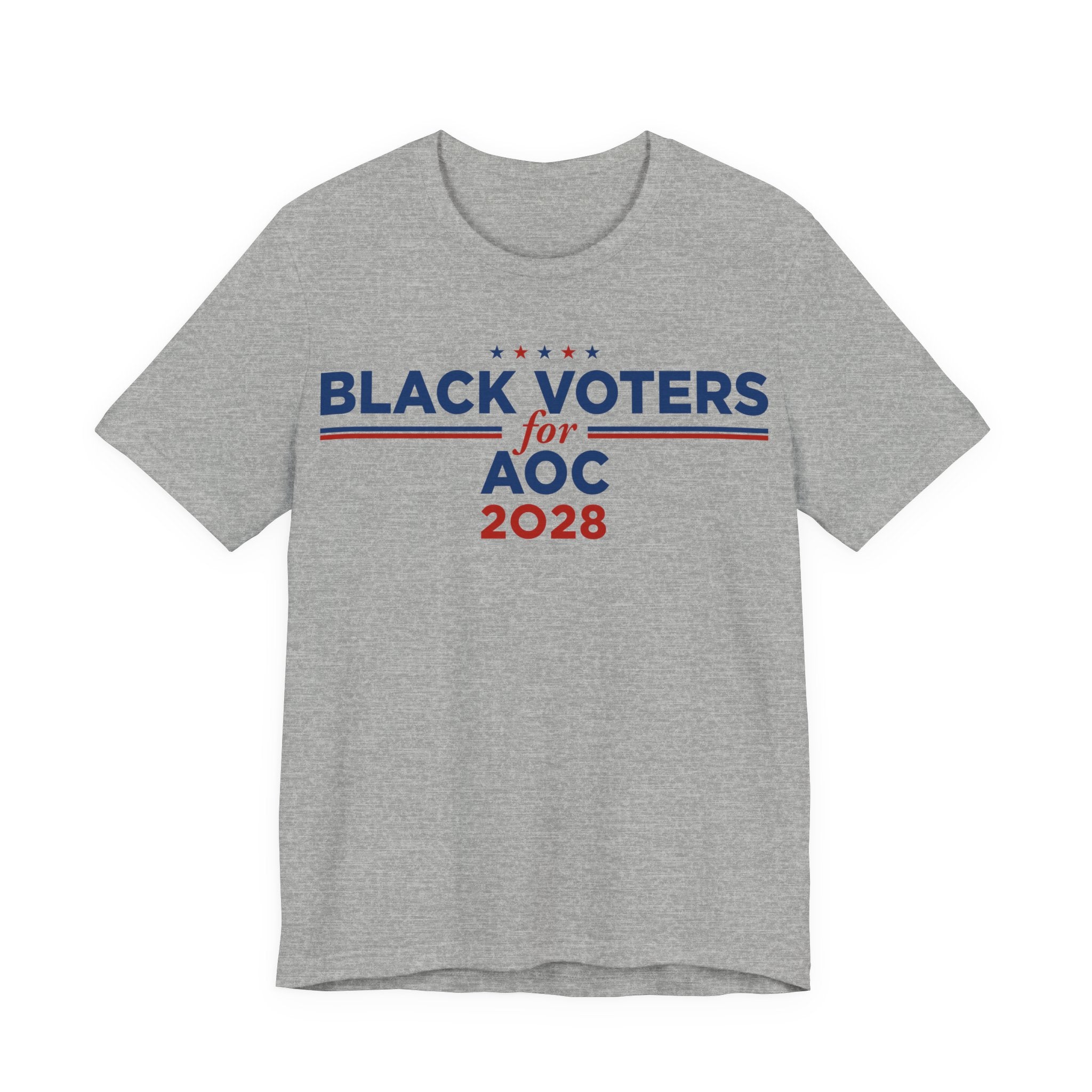 Black Voters for AOC Campaign T-Shirt for President 2028