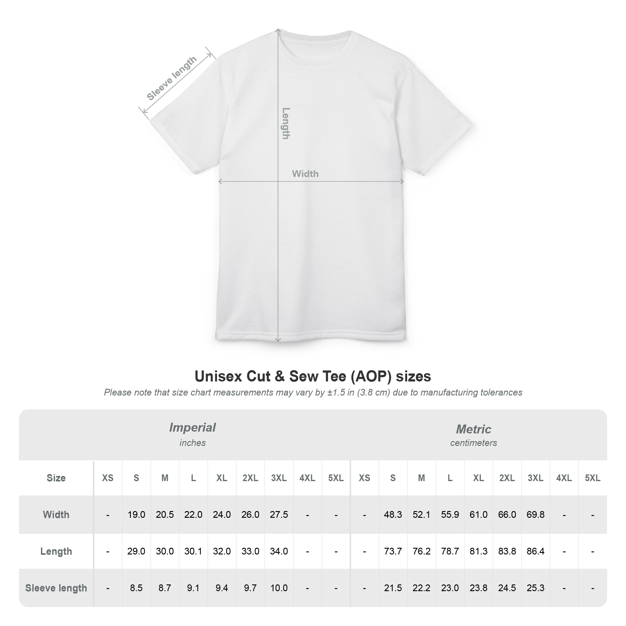 She/Her Pride Pattern T-Shirt | All-Over Print Pronoun Tee