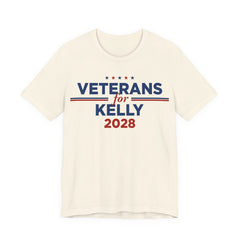 Veterans for Mark Kelly for President Campaign T-Shirt 2028