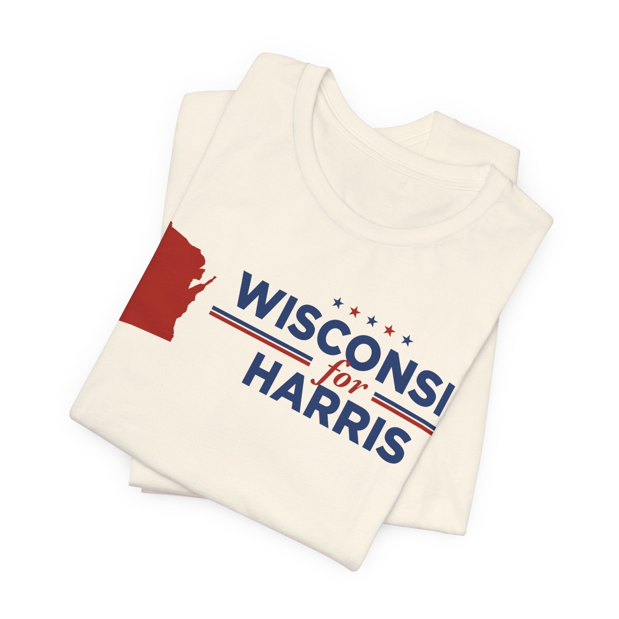 Wisconsin for Kamala Harris for President Campaign T-Shirt 2028