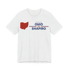 Ohio for Josh Shapiro for President Campaign T-Shirt 2028