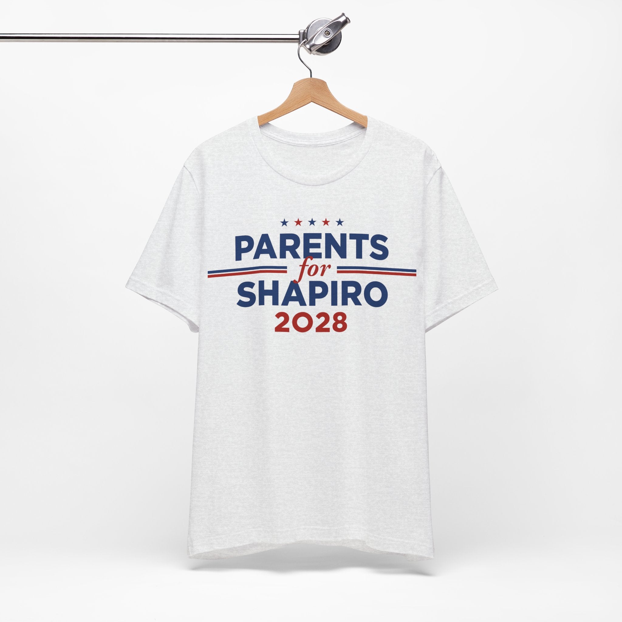 Parents for Josh Shapiro for President Campaign T-Shirt 2028
