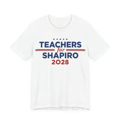 Teachers for Josh Shapiro for President Campaign T-Shirt 2028