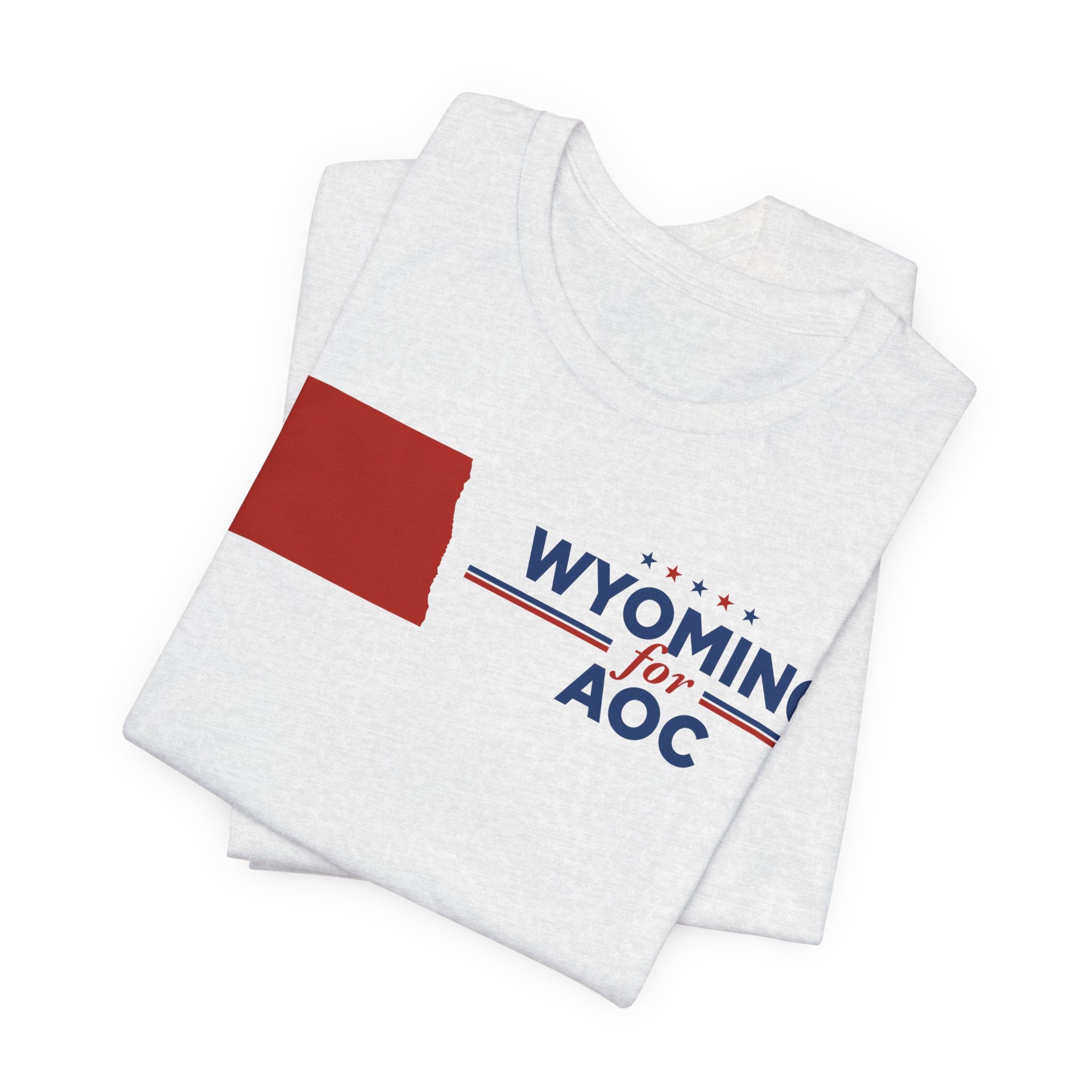 Wyoming for AOC for President Campaign T-Shirt 2028
