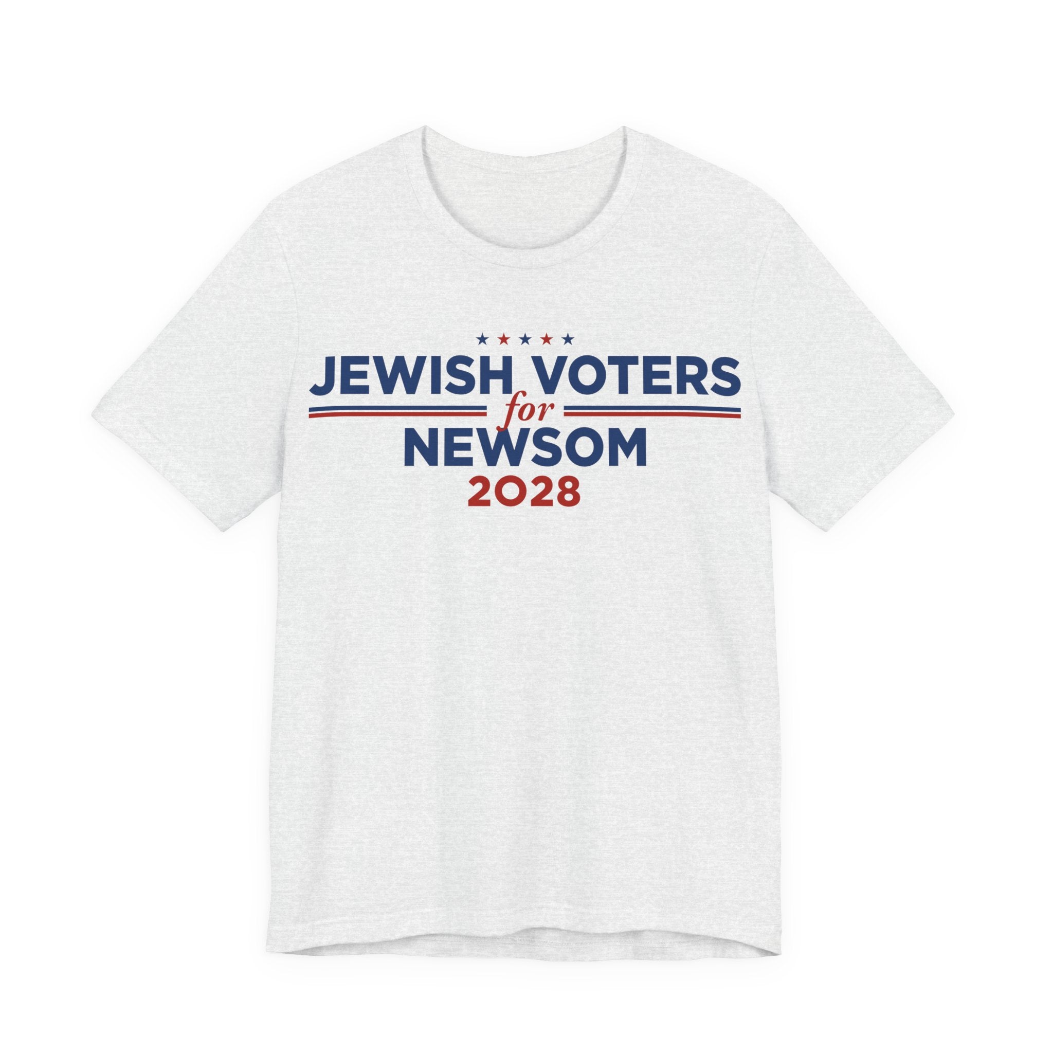 Jewish Voters for Gavin Newsom for President Campaign T-Shirt 2028
