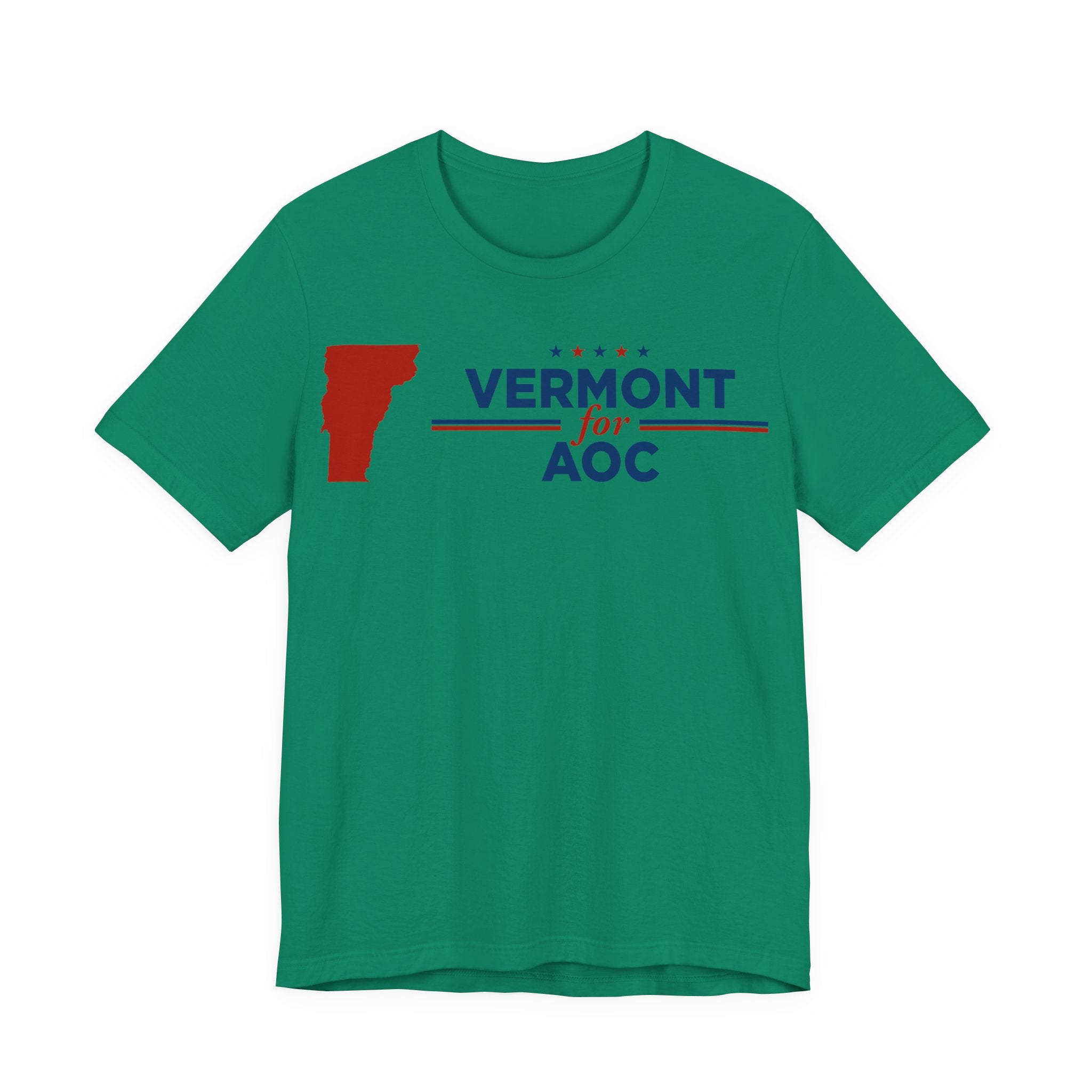 Vermont for AOC for President Campaign T-Shirt 2028