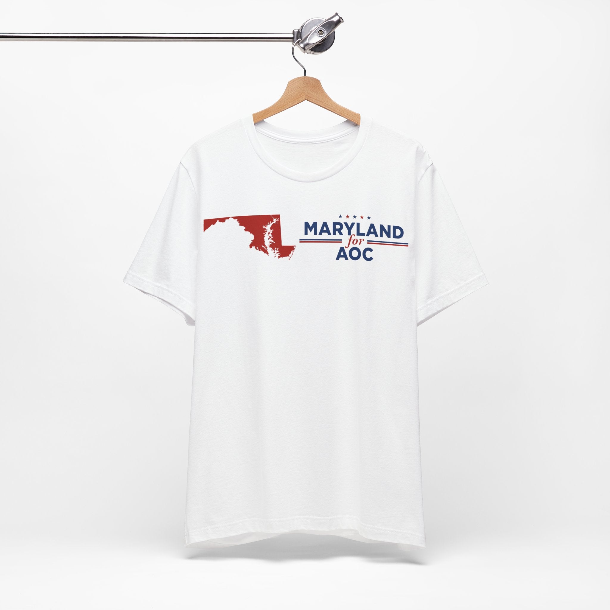 Maryland for AOC for President Campaign T-Shirt 2028
