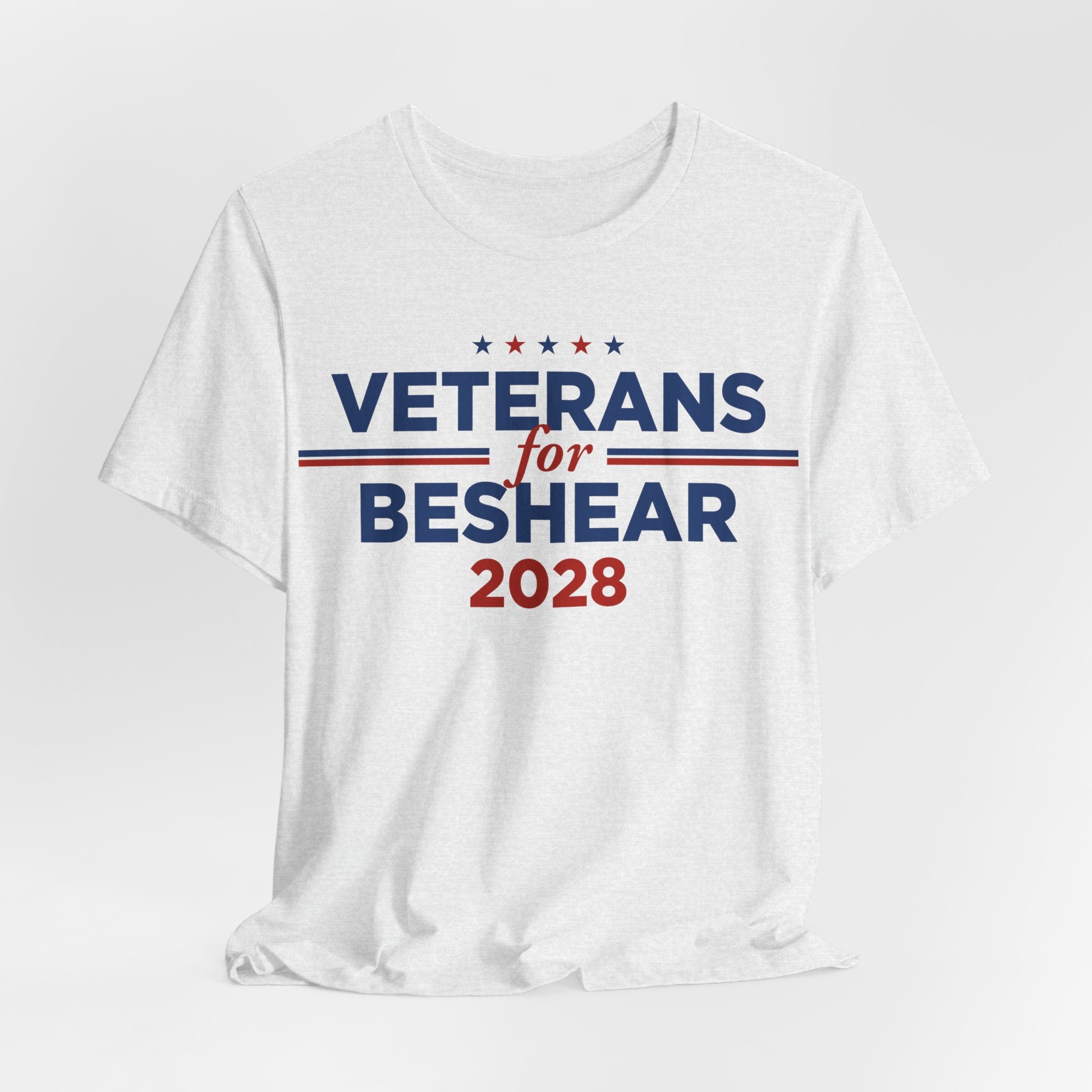 Veterans for Andy Beshear for President Campaign T-Shirt 2028