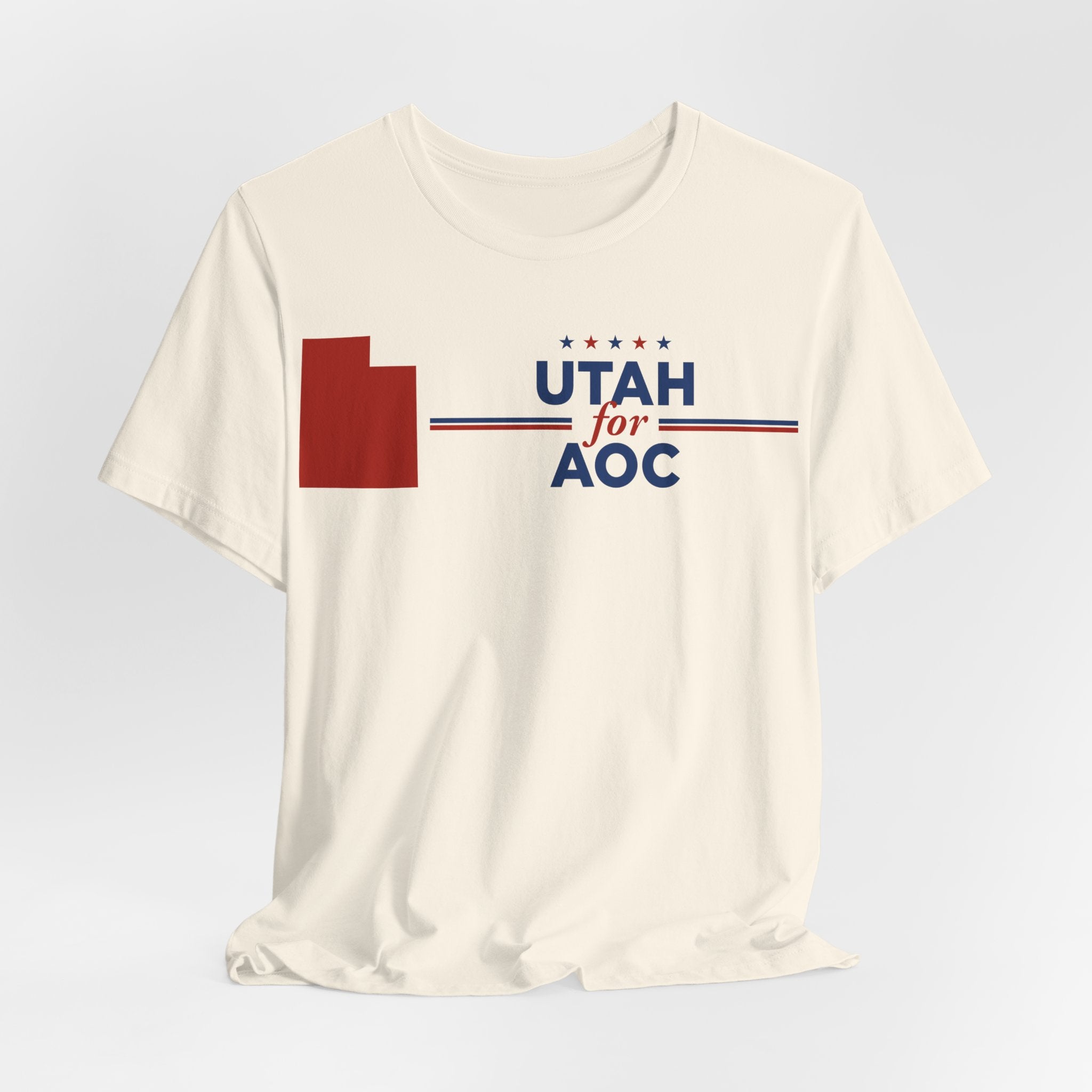 Utah for AOC for President Campaign T-Shirt 2028