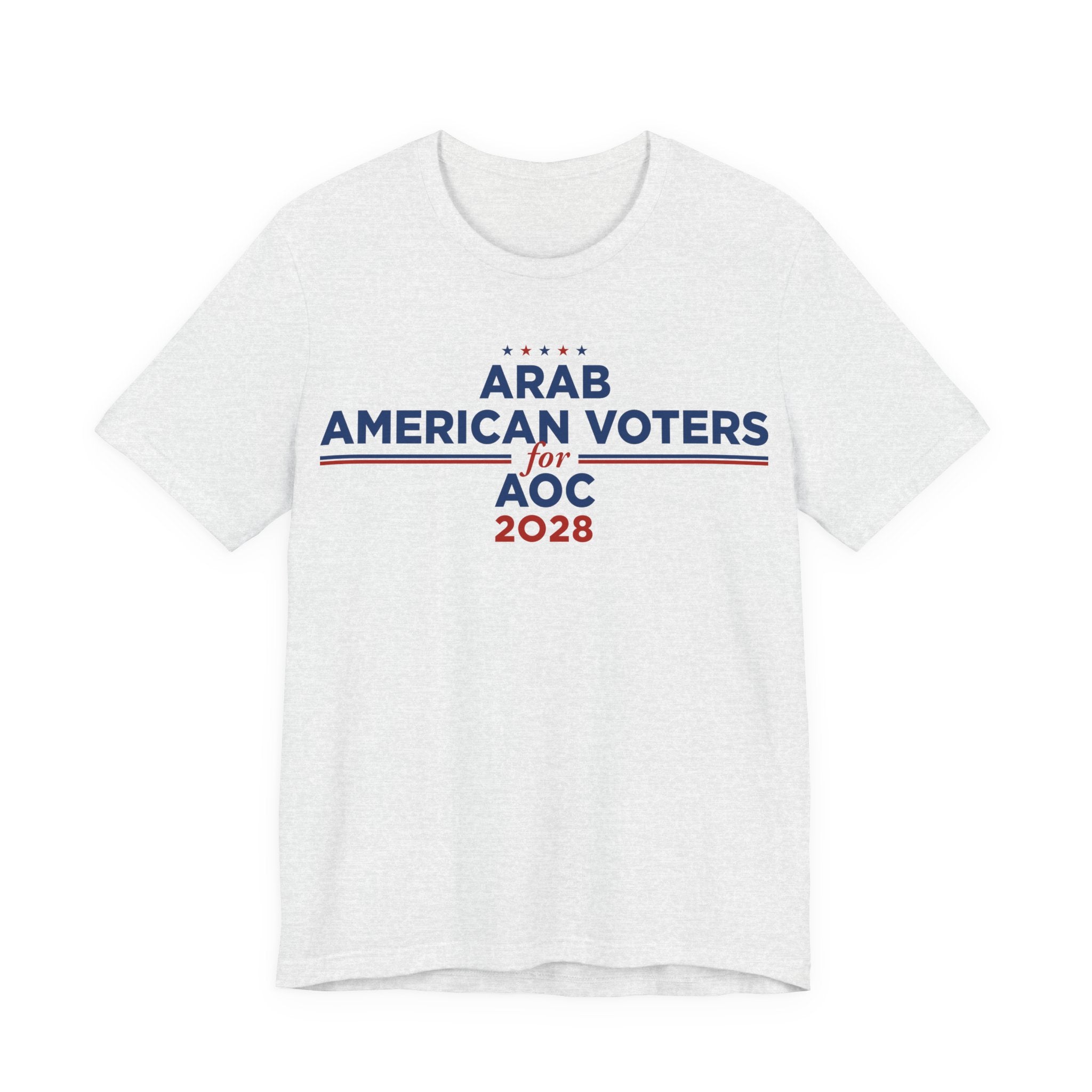 Arab American Voters for AOC for President Campaign T-Shirt 2028