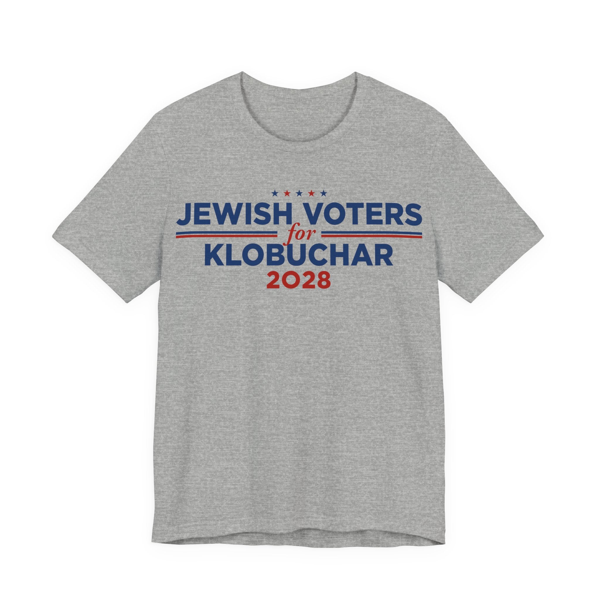 Jewish Voters for Amy Klobuchar for President Campaign T-Shirt 2028