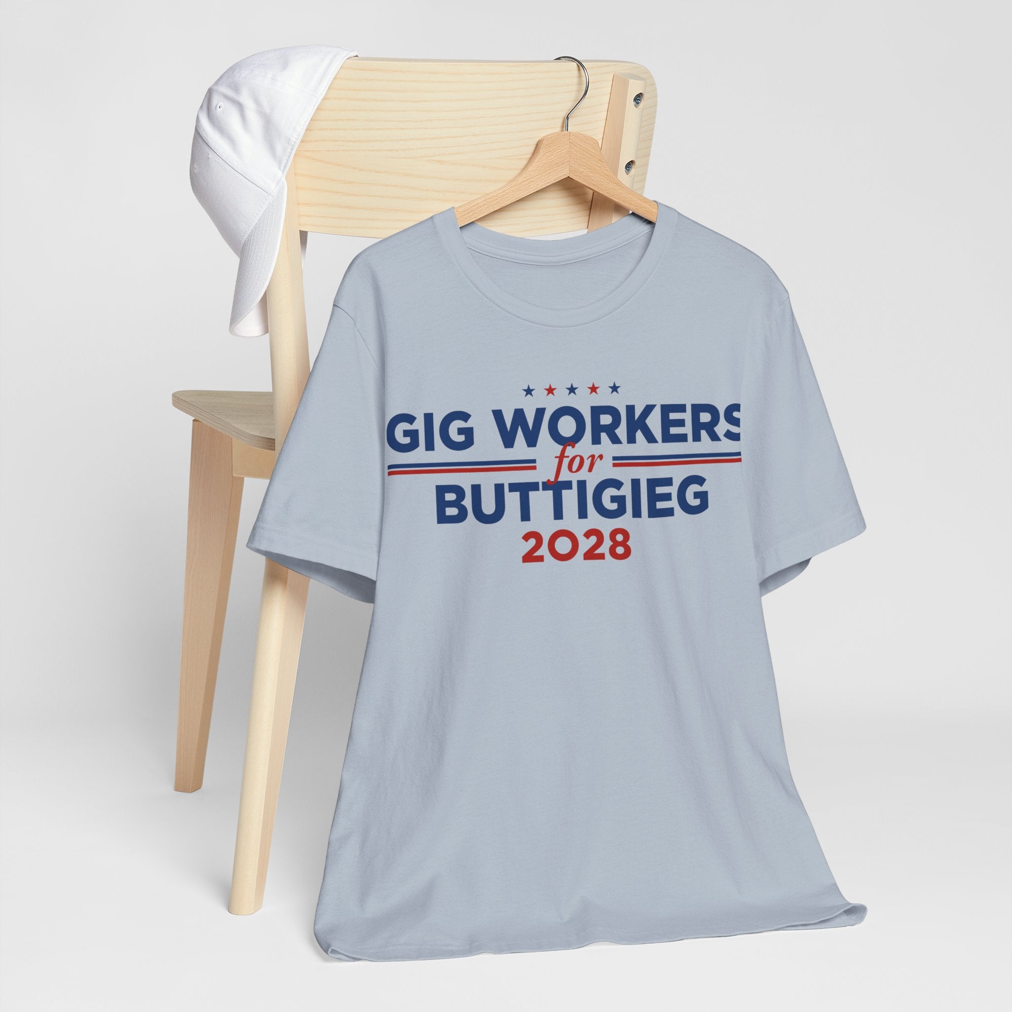 Gig Workers for Pete Buttigieg for President Campaign T-Shirt 2028