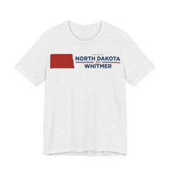 North Dakota for Gretchen Whitmer for President Campaign T-Shirt 2028