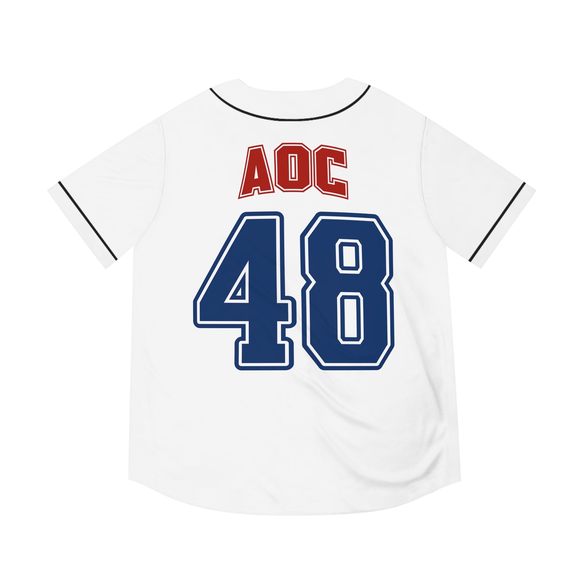 Team AOC for 48th President Baseball Jersey - Alexandria Ocasia-Cortez