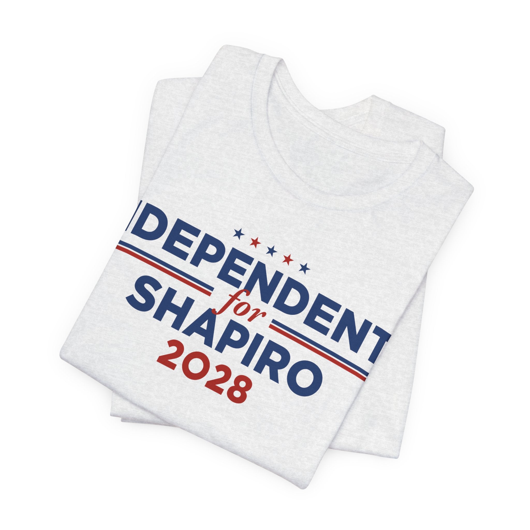 Independents for Josh Shapiro for President Campaign T-Shirt 2028
