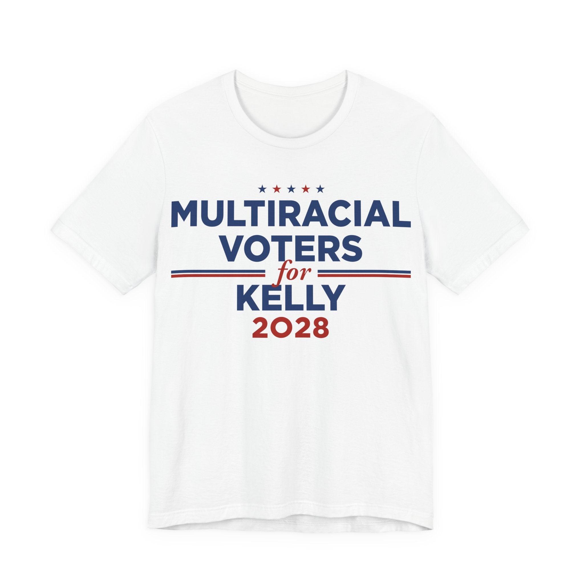 Multiracial Voters for Mark Kelly for President Campaign T-Shirt 2028