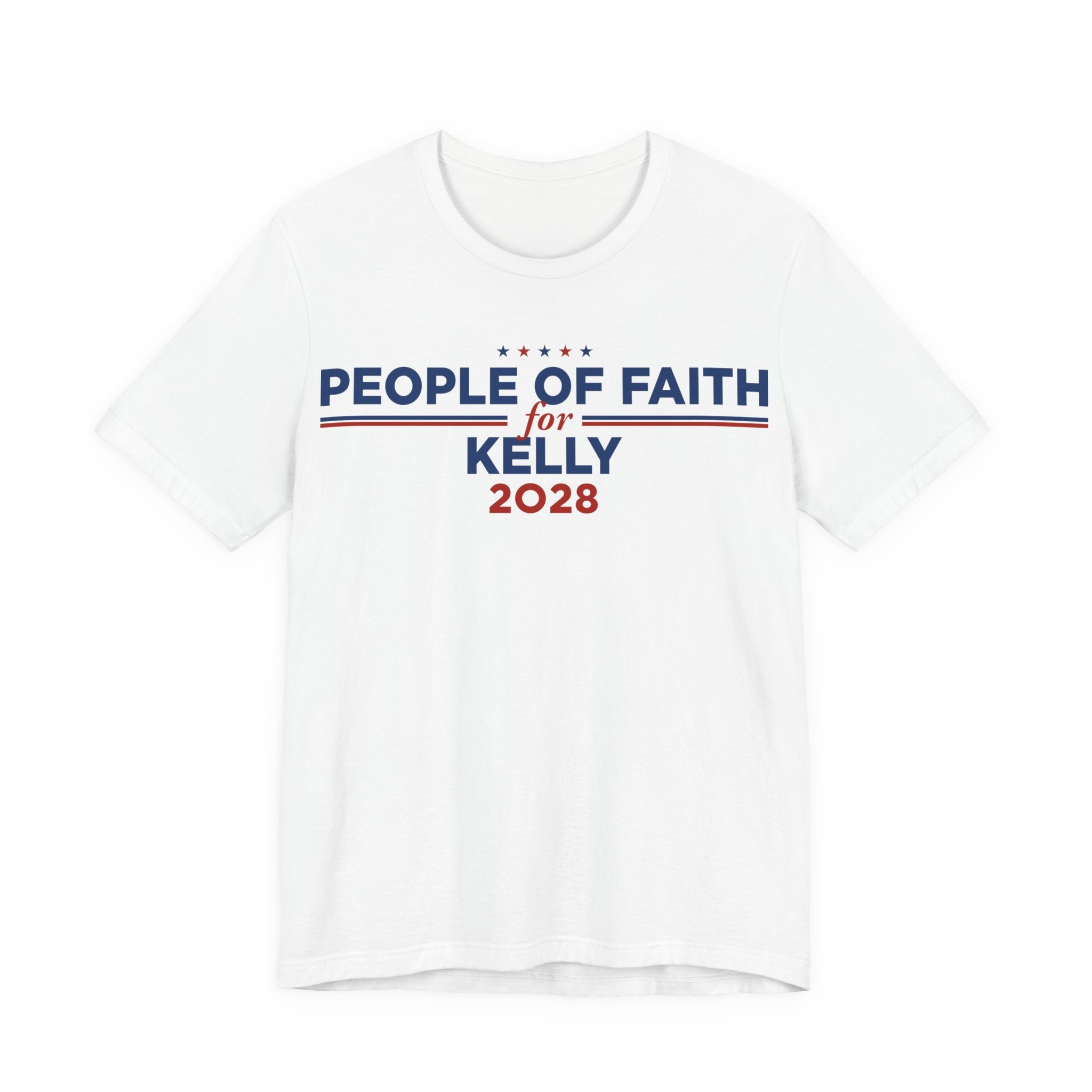 People of Faith for Mark Kelly for President Campaign T-Shirt 2028