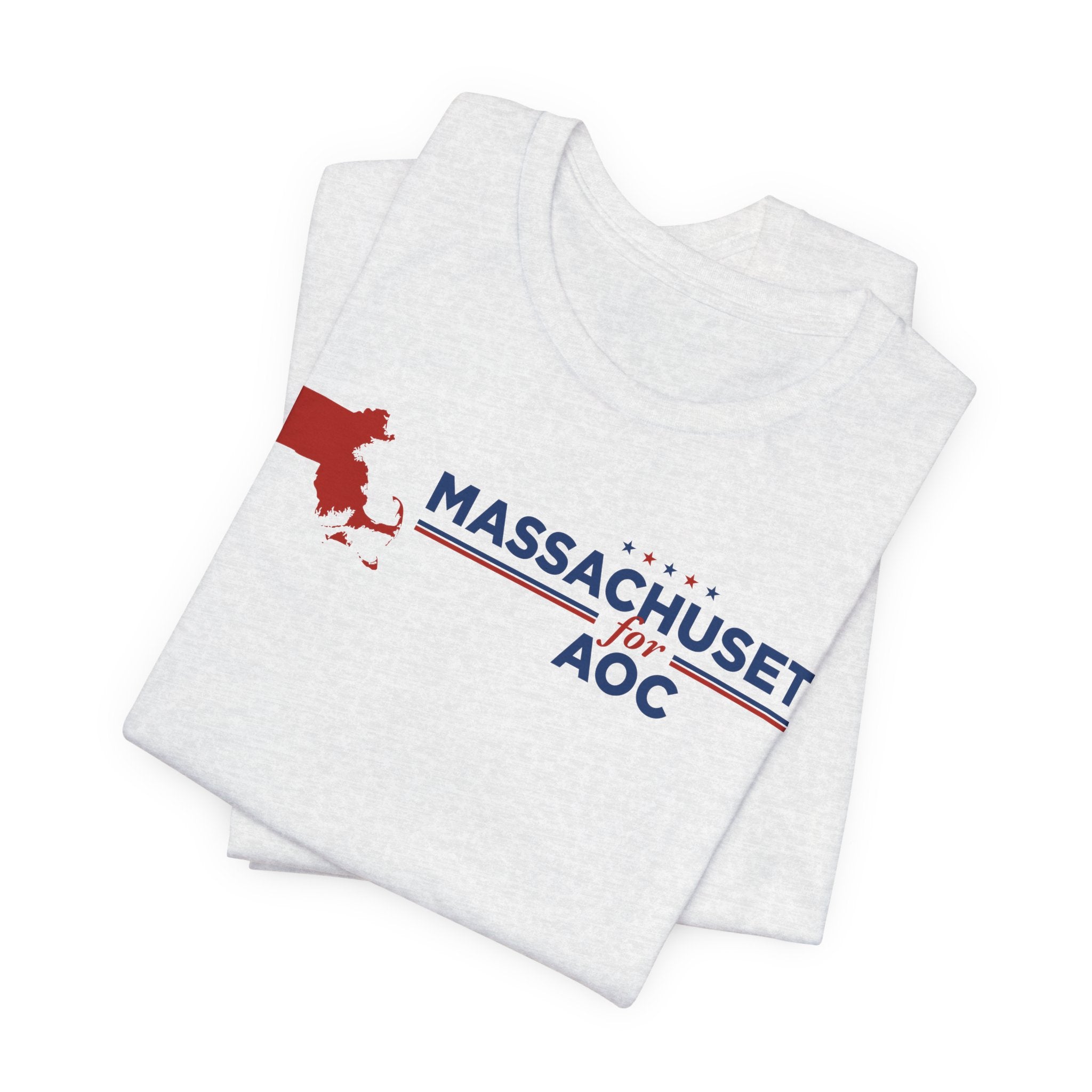 Massachusetts for AOC for President Campaign T-Shirt 2028