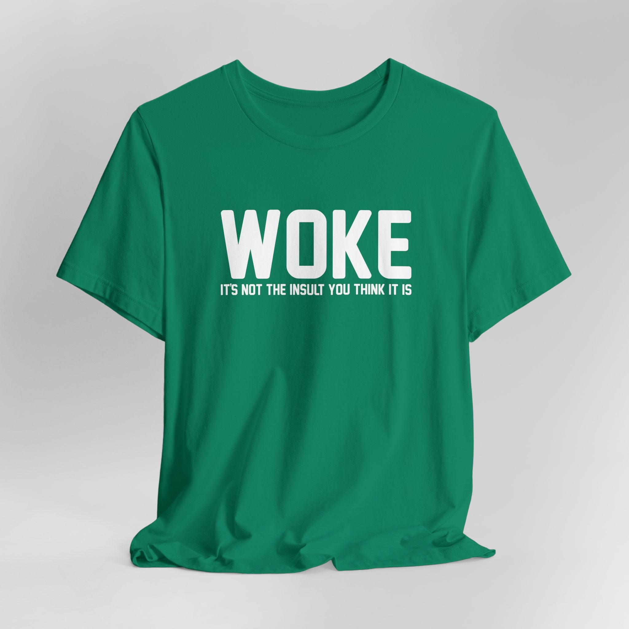 Woke is Not the Insult You Think it is Unisex T-Shirt - Progressive Informed Tee - Social Justice - Equality and Equity