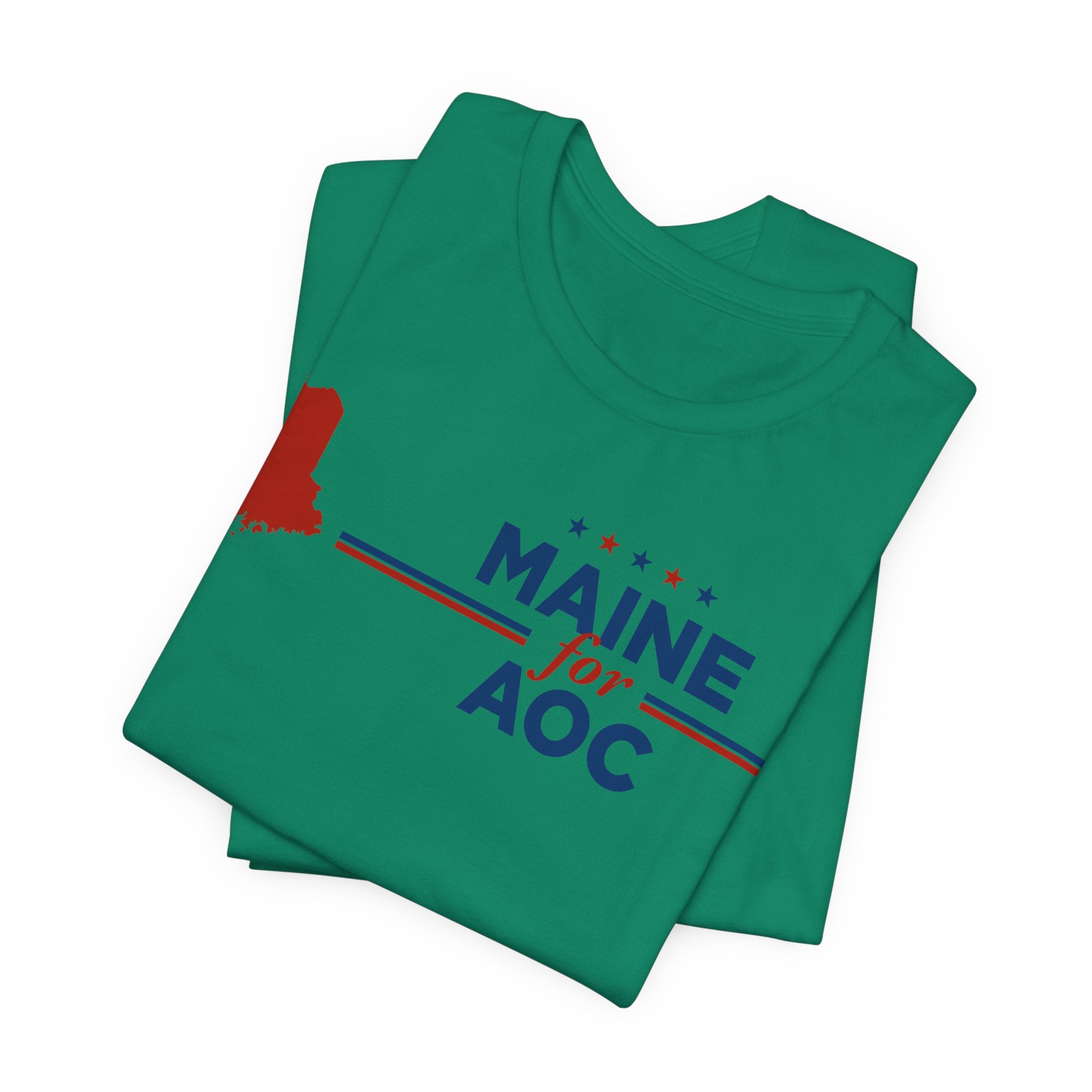 Maine for AOC for President Campaign T-Shirt 2028