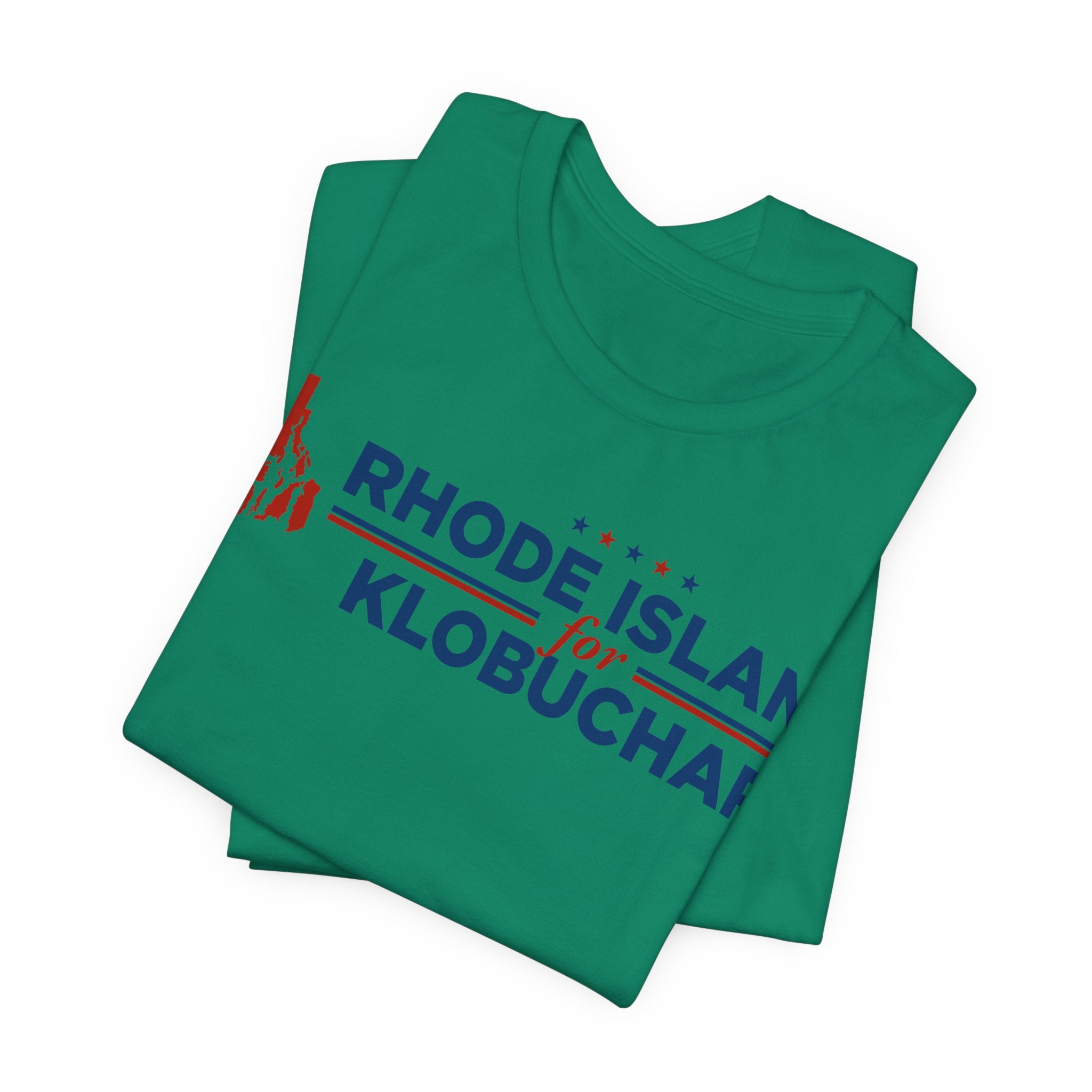 Rhode Island for Amy Klobuchar for President Campaign T-Shirt 2028