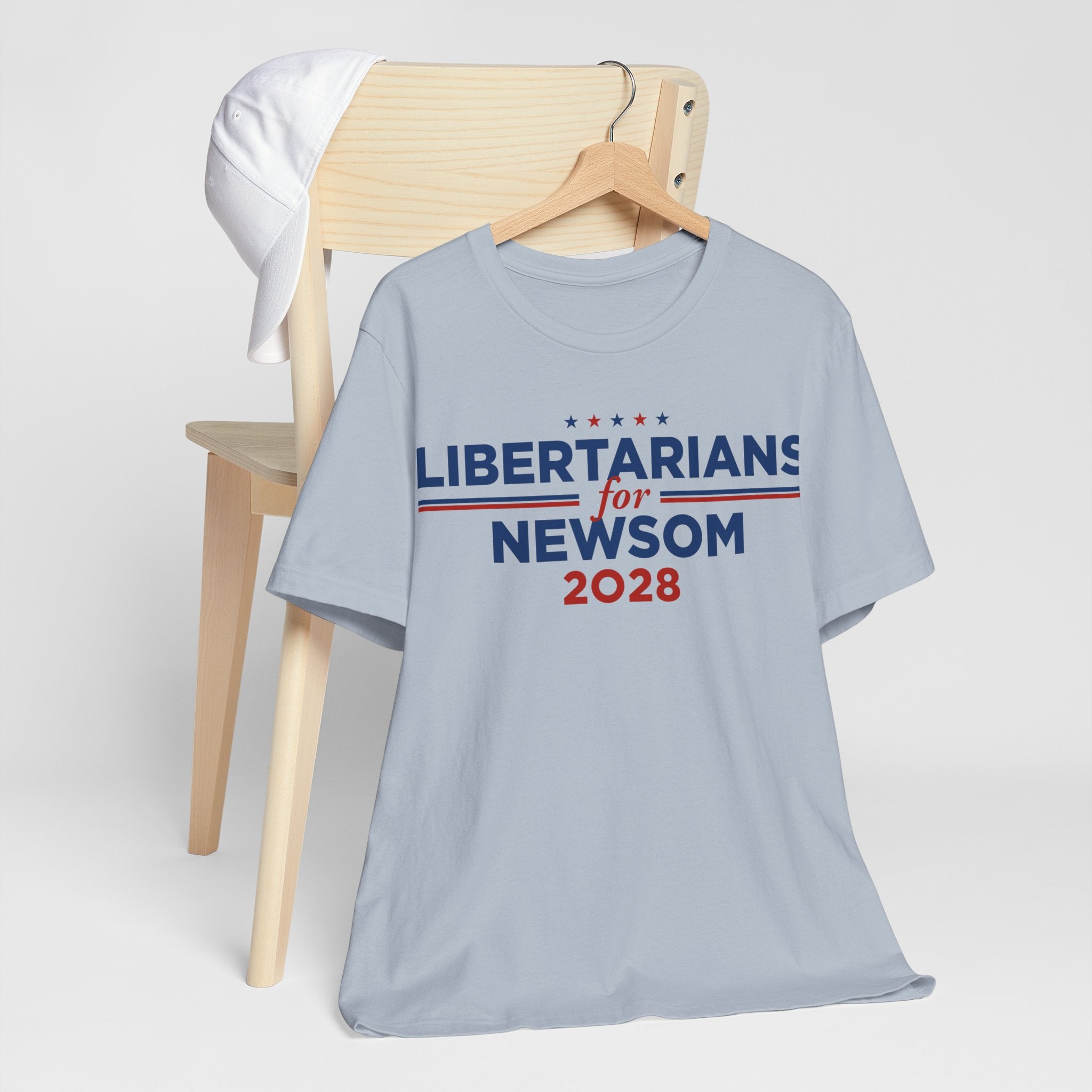 Libertarians for Gavin Newsom for President Campaign T-Shirt 2028