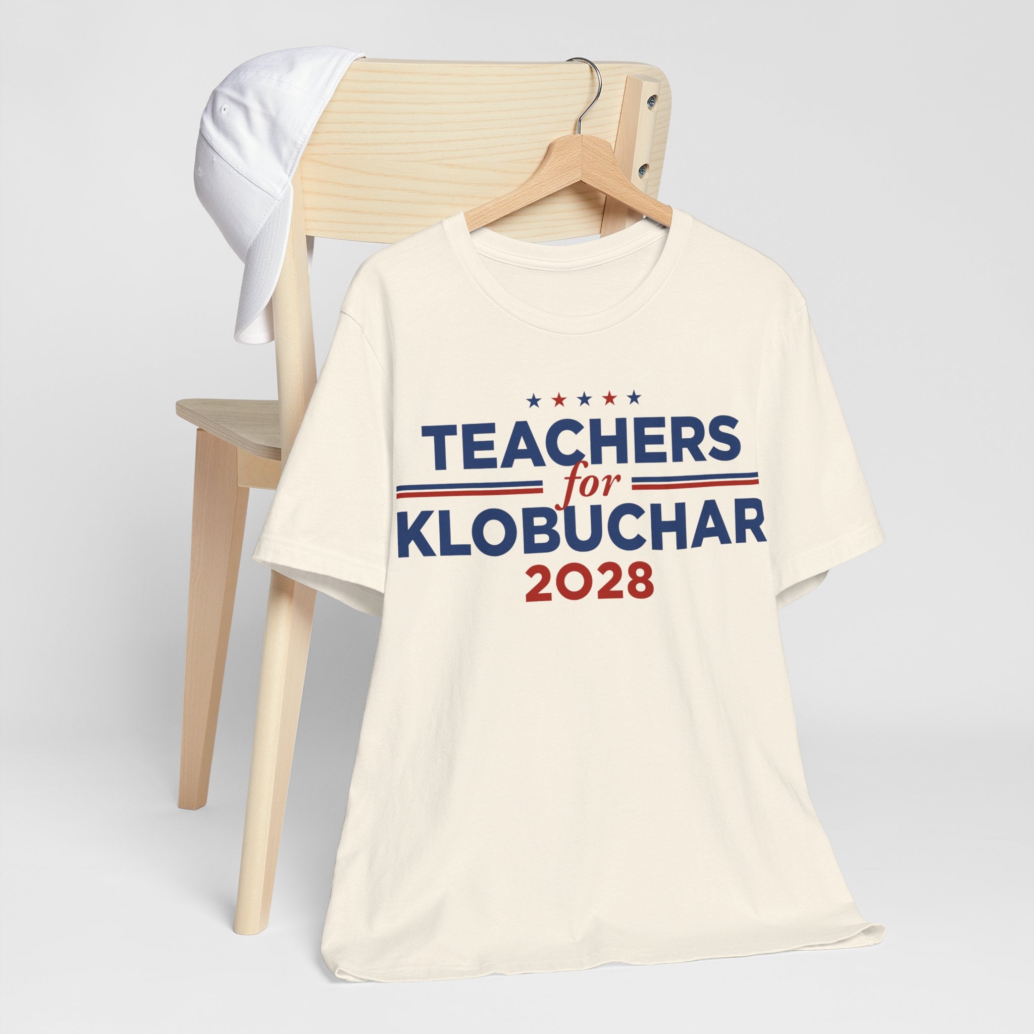Teachers for Amy Klobuchar for President Campaign T-Shirt 2028
