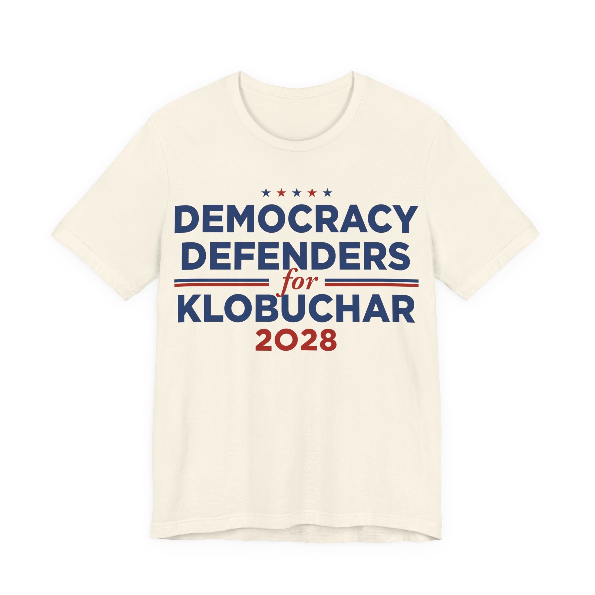 Democracy Defenders for Amy Klobuchar for President Campaign T-Shirt 2028