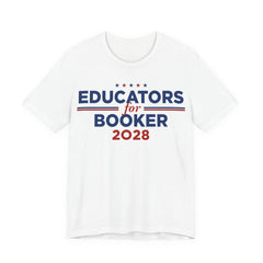 Educators for Cory Booker for President Campaign T-Shirt 2028