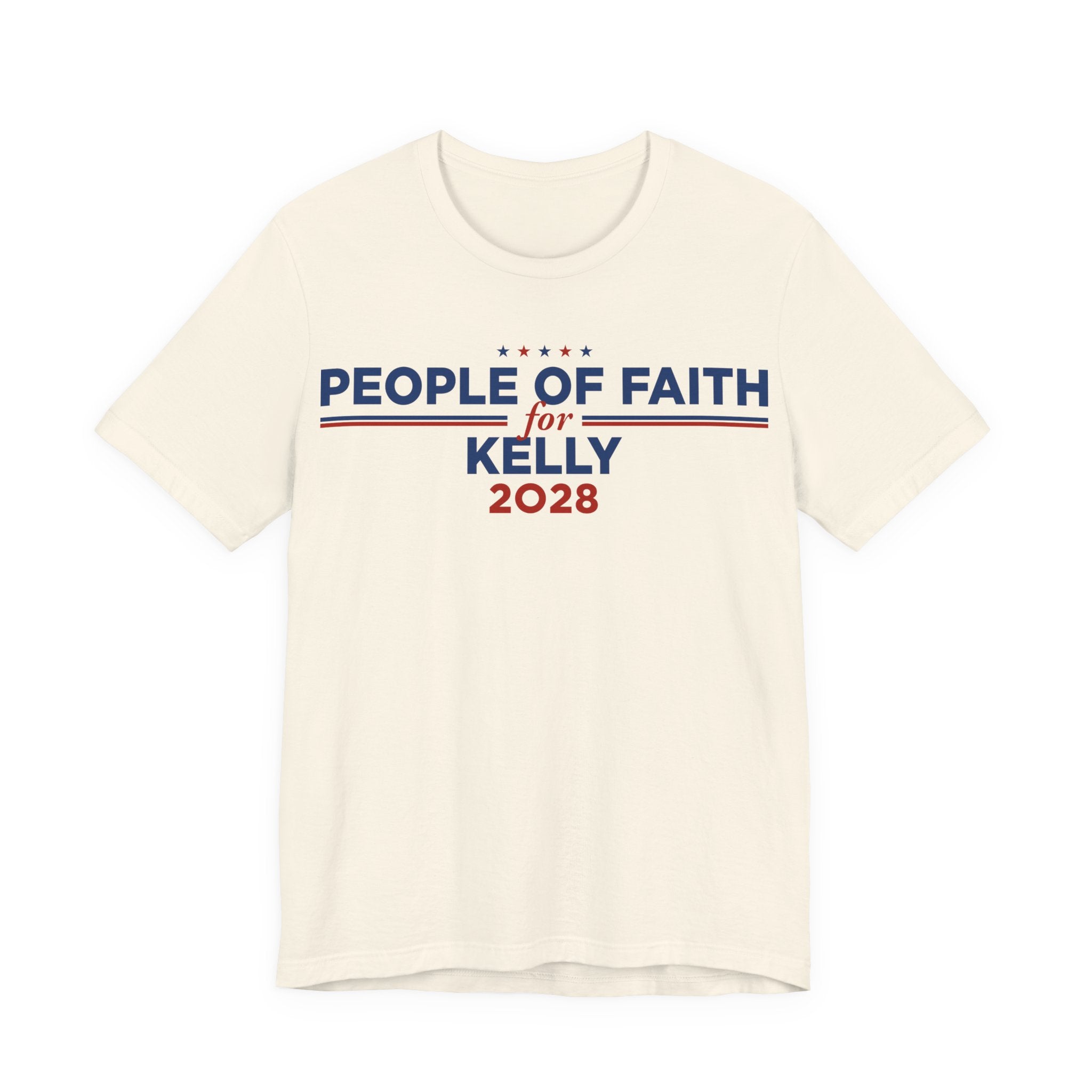 People of Faith for Mark Kelly for President Campaign T-Shirt 2028