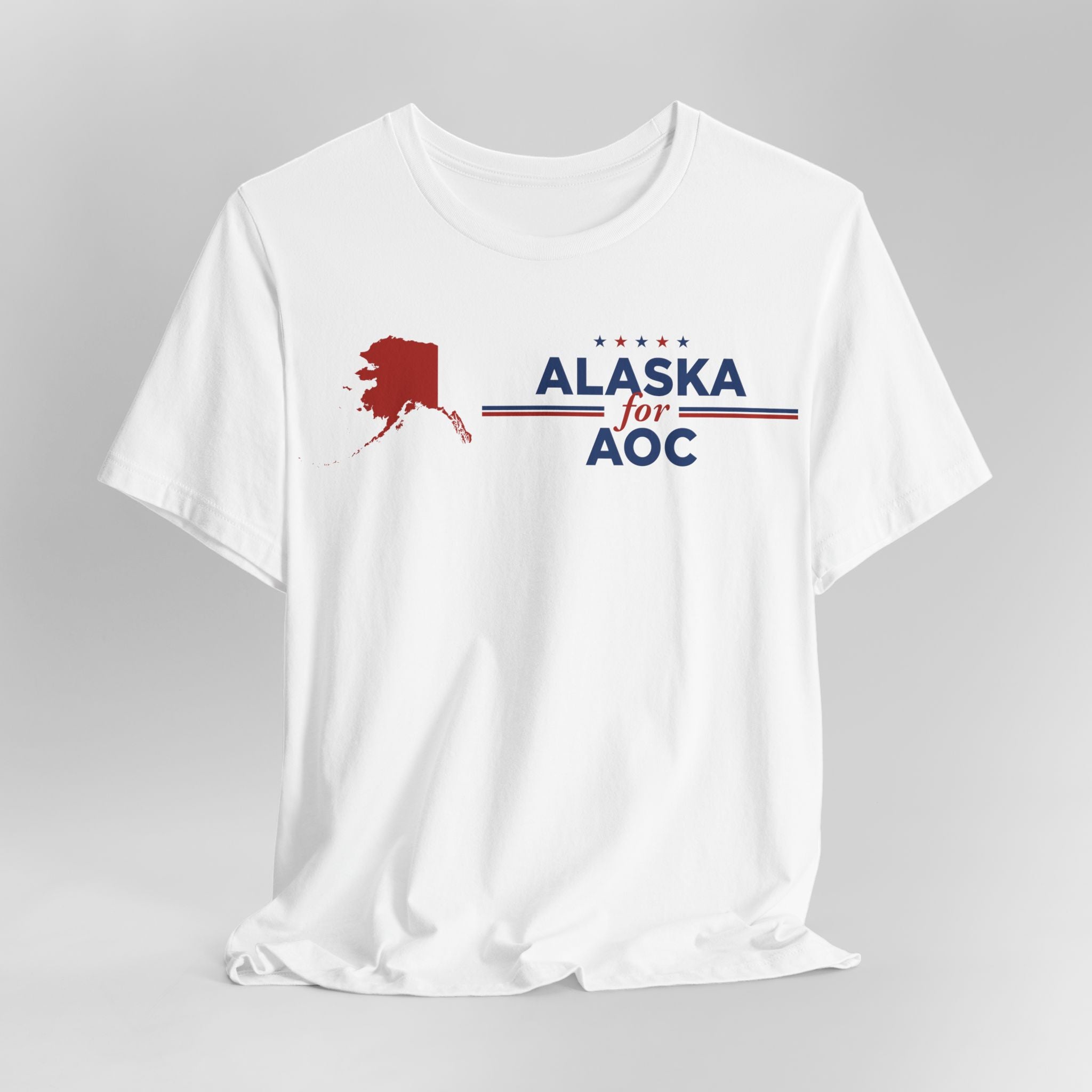 Alaska for AOC for President Campaign T-Shirt 2028