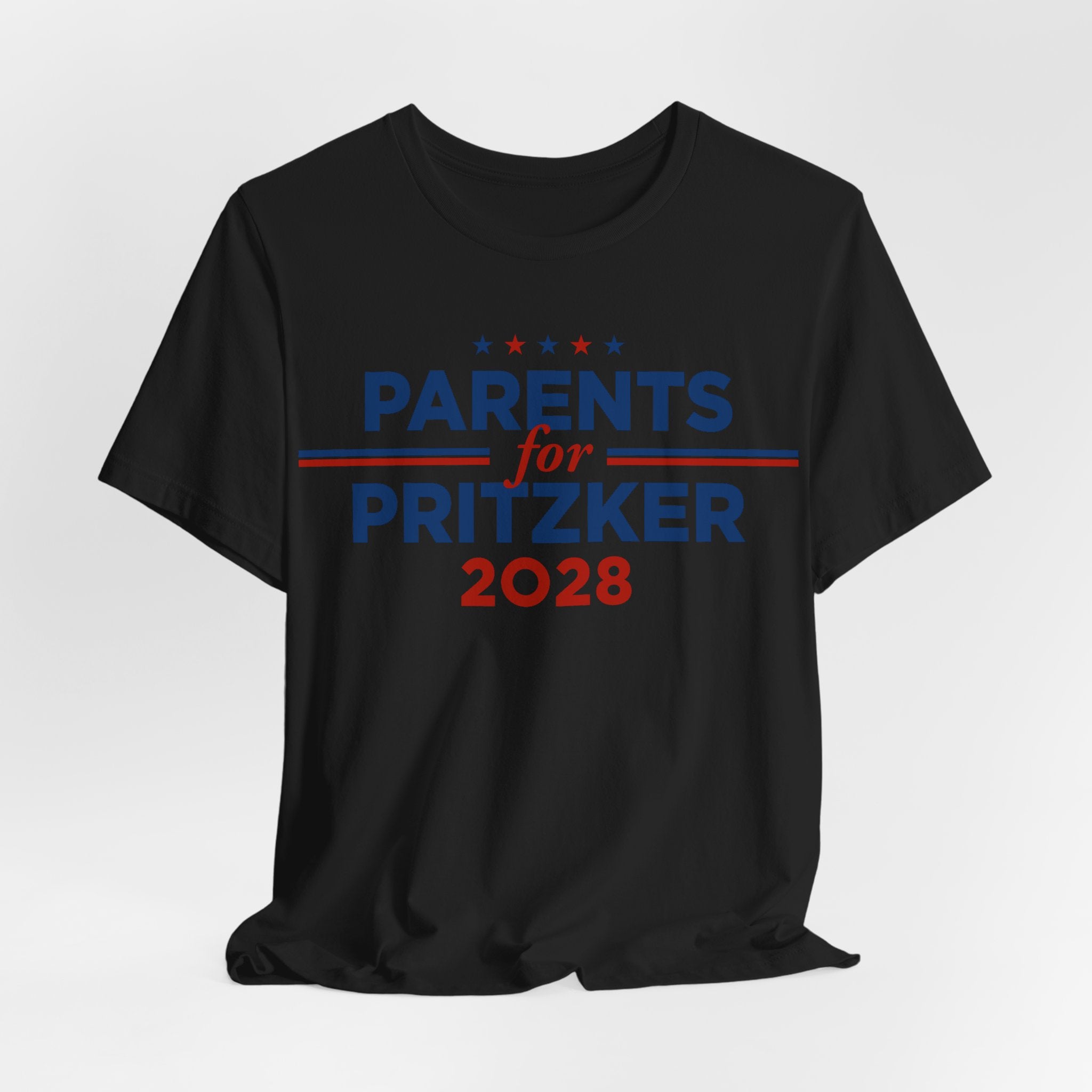 Parents for J.B. Pritzker for President Campaign T-Shirt 2028